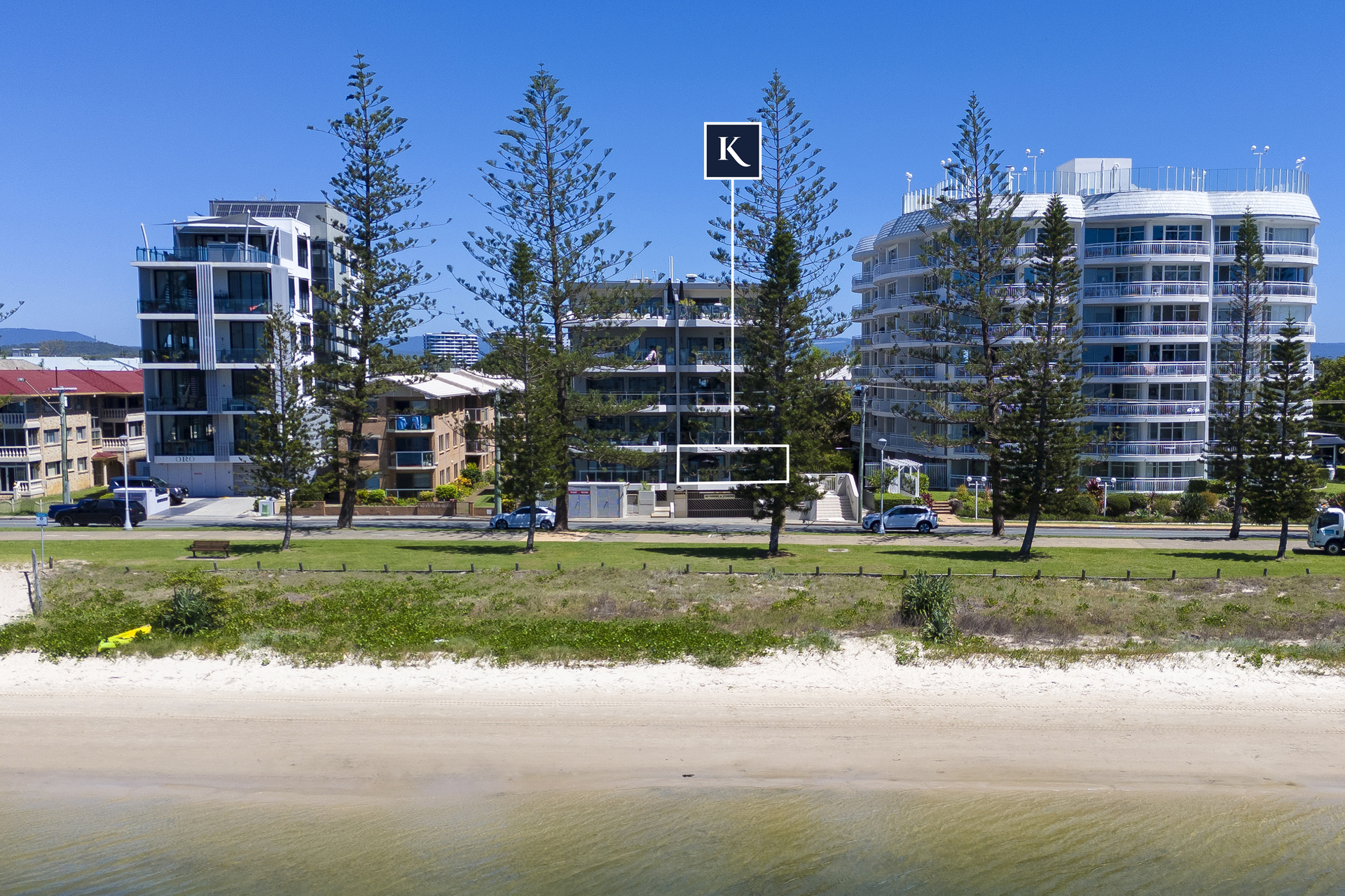 2-bedroom unit at 4 508 MARINE PARADE, BIGGERA WATERS QLD 4216, Gold Coast, Queensland