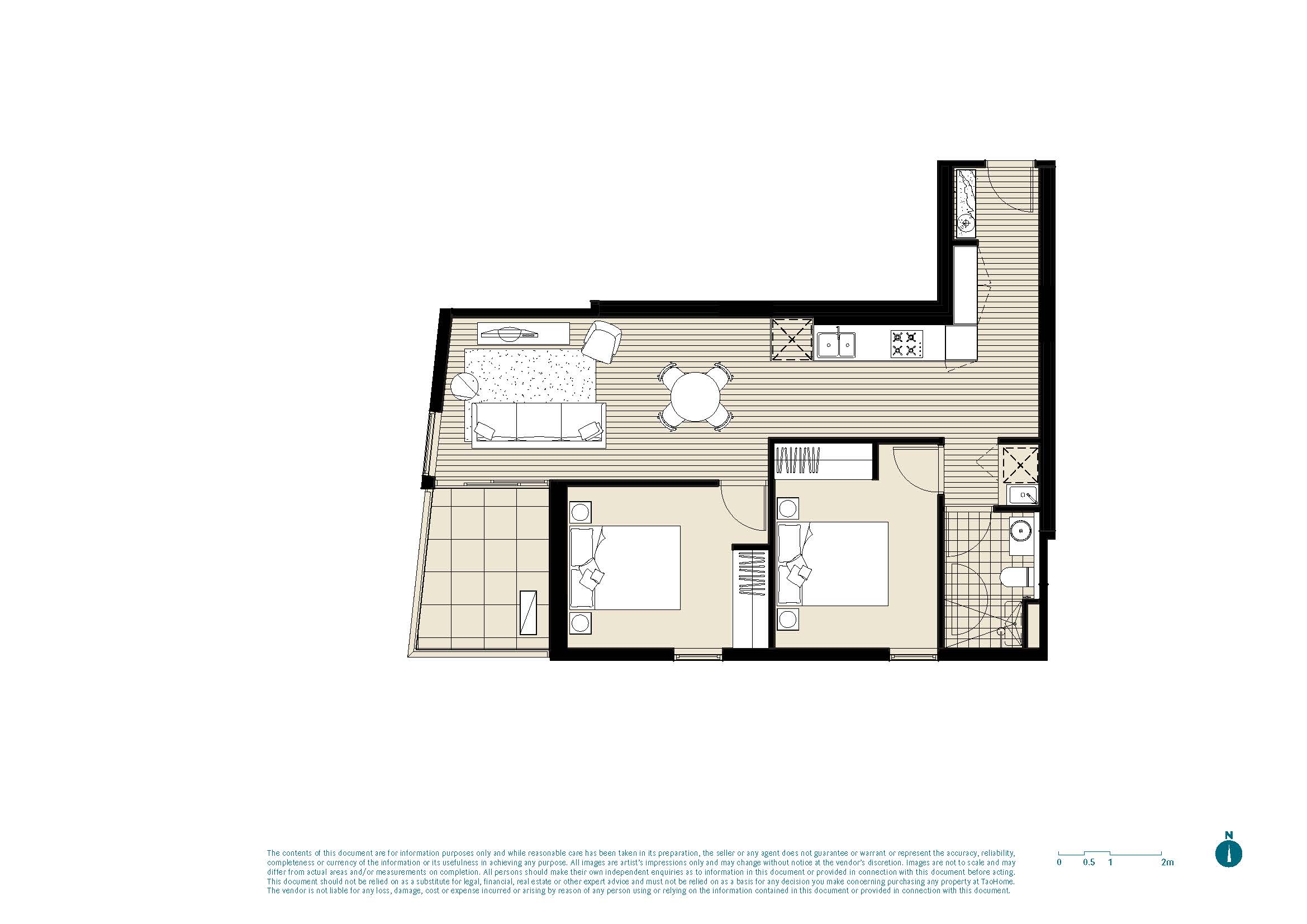 2-bedroom unit at 309/19-21 Poplar Street, Box Hill, VIC 3128, Whitehorse, Victoria