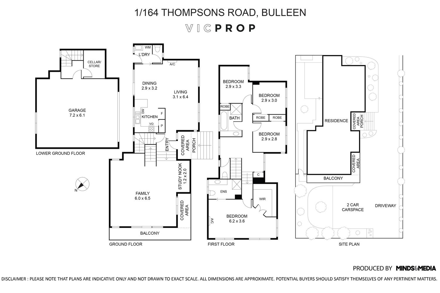 4-bedroom unit at 1 164 THOMPSONS ROAD, BULLEEN VIC 3105, Manningham, Victoria