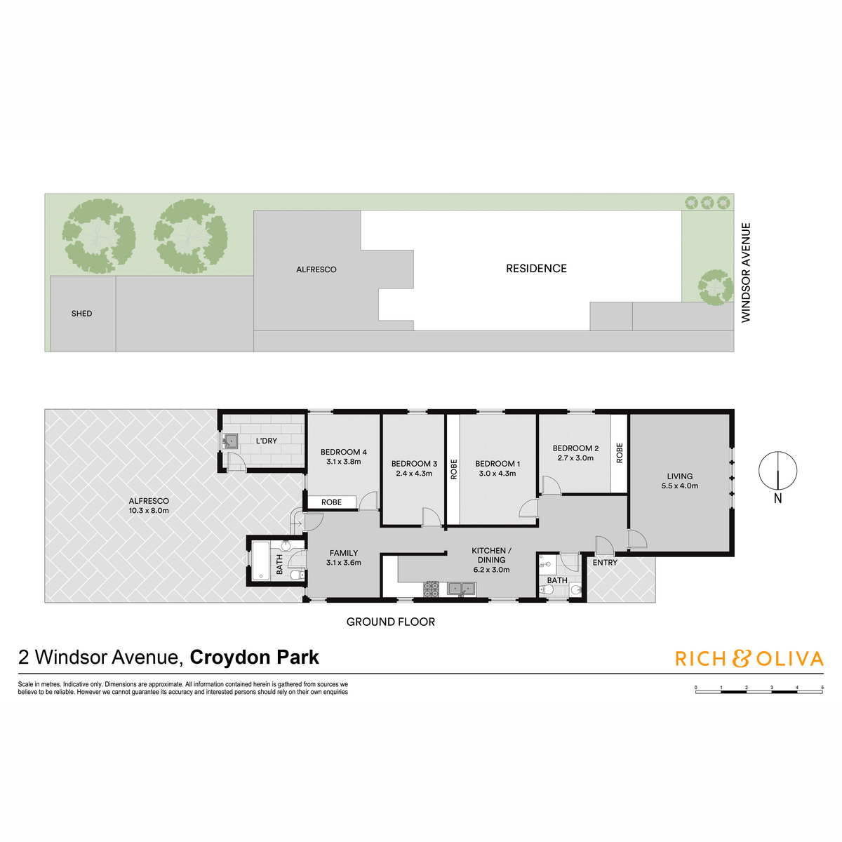 4-bedroom house at 2 WINDSOR AVENUE, Croydon Park NSW 2133, Burwood, New South Wales