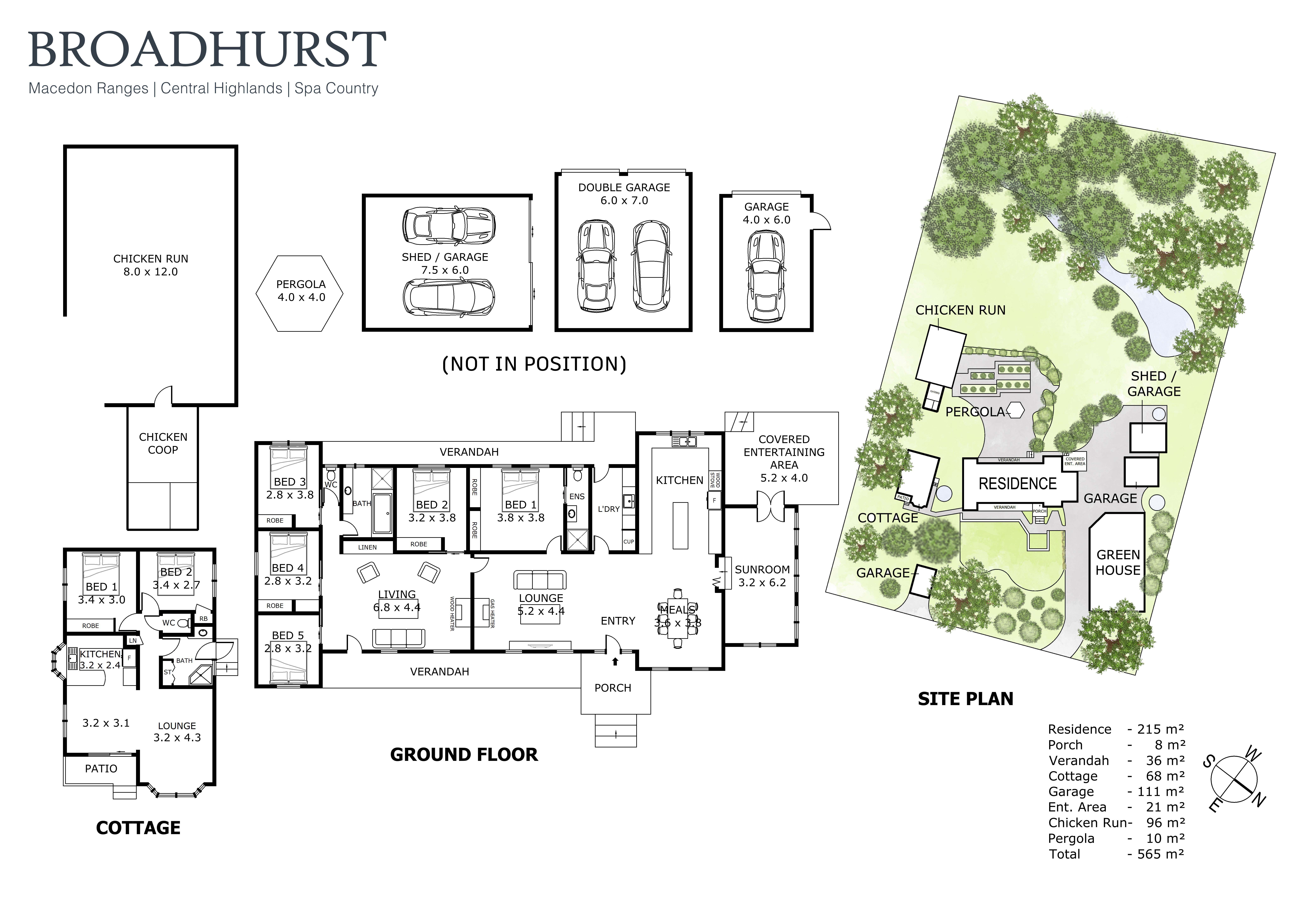 5-bedroom house at 1 Tucker Street, Malmsbury, VIC 3446, Macedon Ranges, Victoria