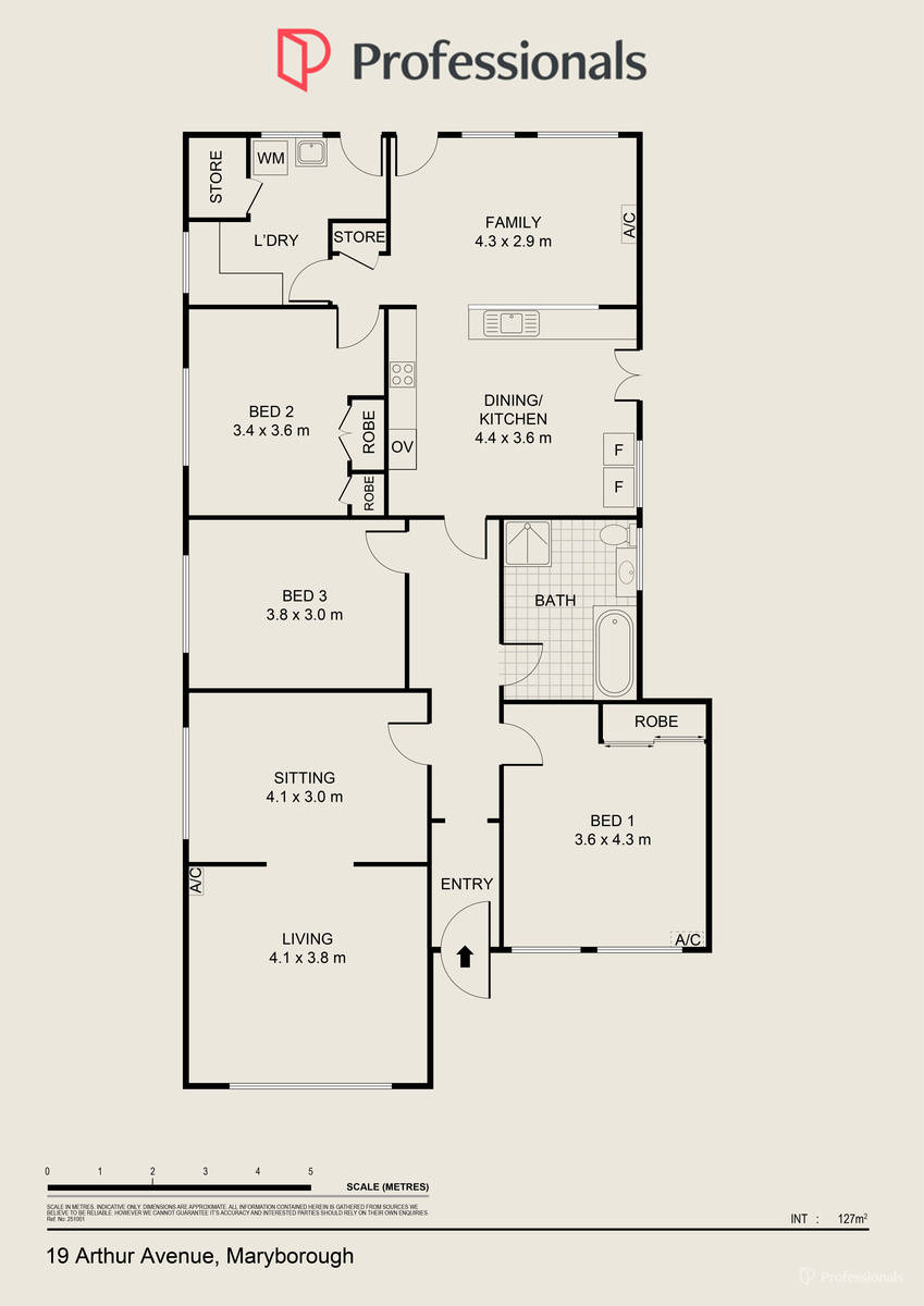 3-bedroom house at 19 Arthur Avenue, Maryborough, VIC 3465, Central Goldfields, Victoria