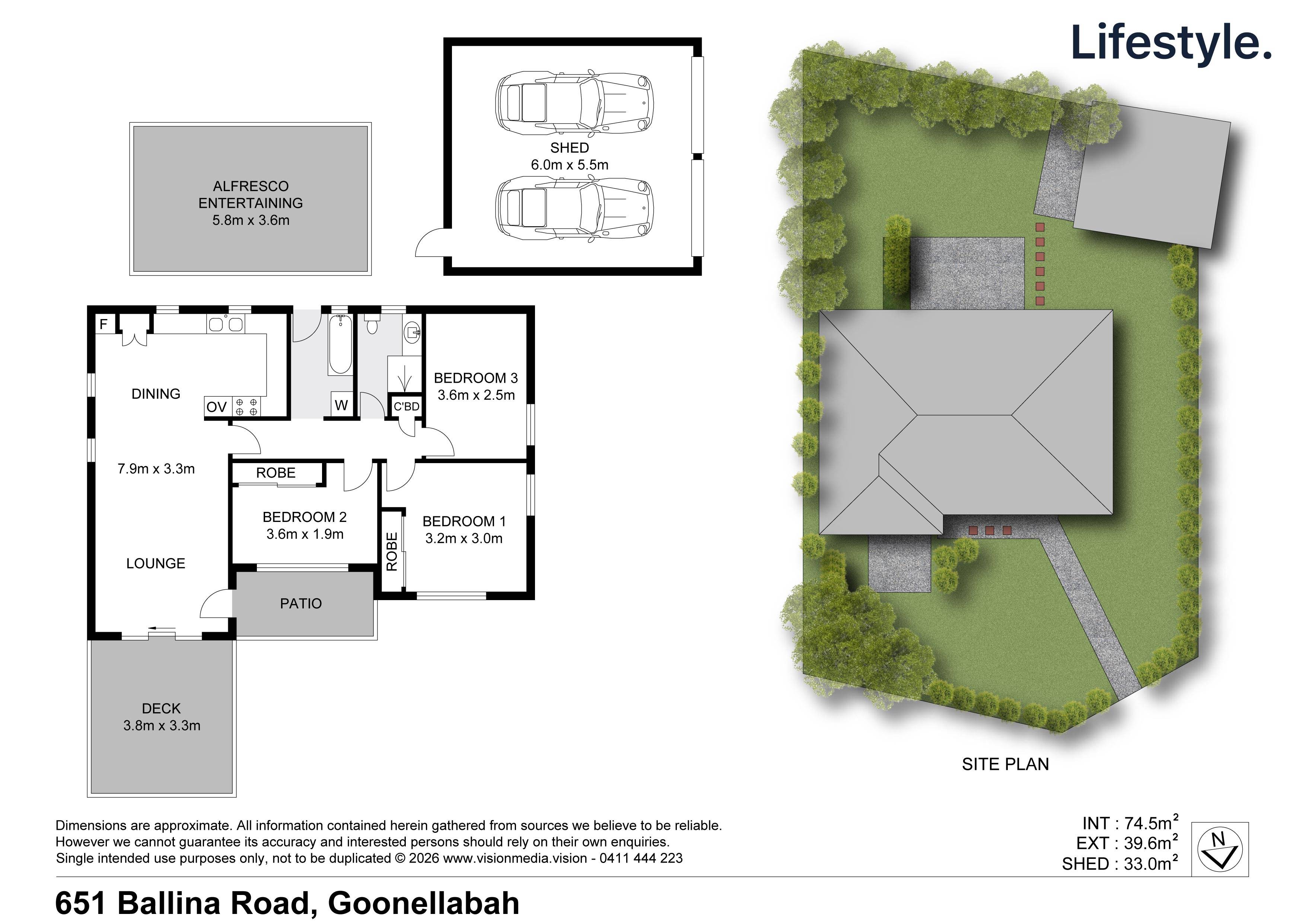 3-bedroom house at 651 Ballina Road, Goonellabah, NSW 2480, Lismore, New South Wales