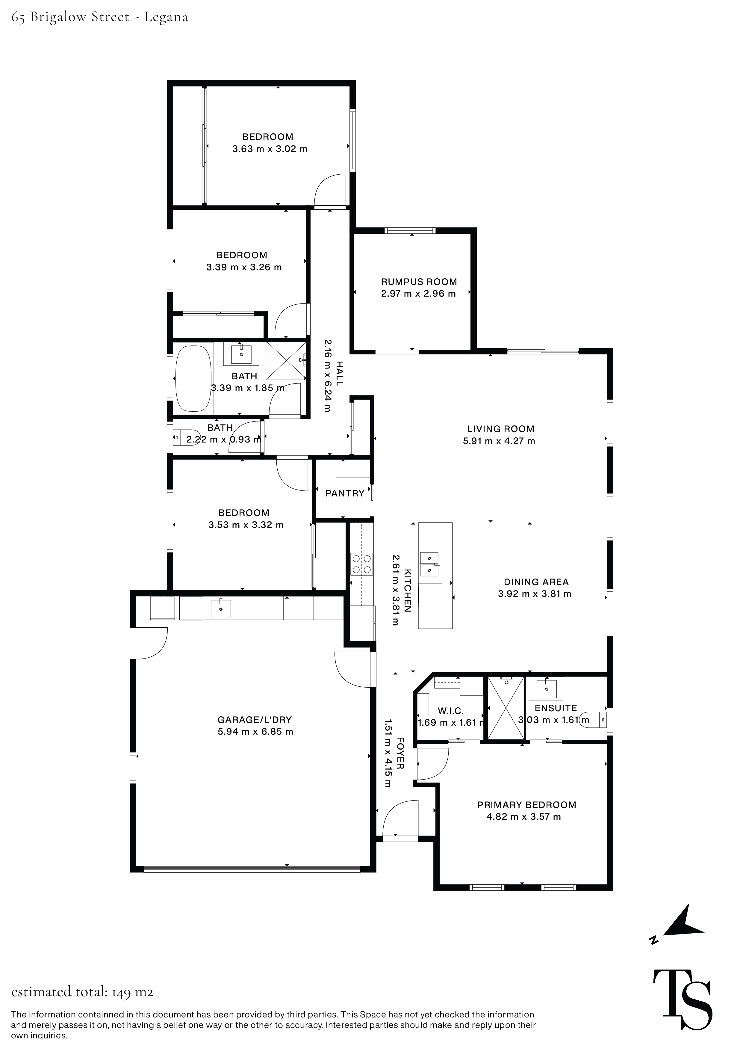 4-bedroom house at 65 BRIGALOW STREET, Legana TAS 7277, West Tamar, Tasmania