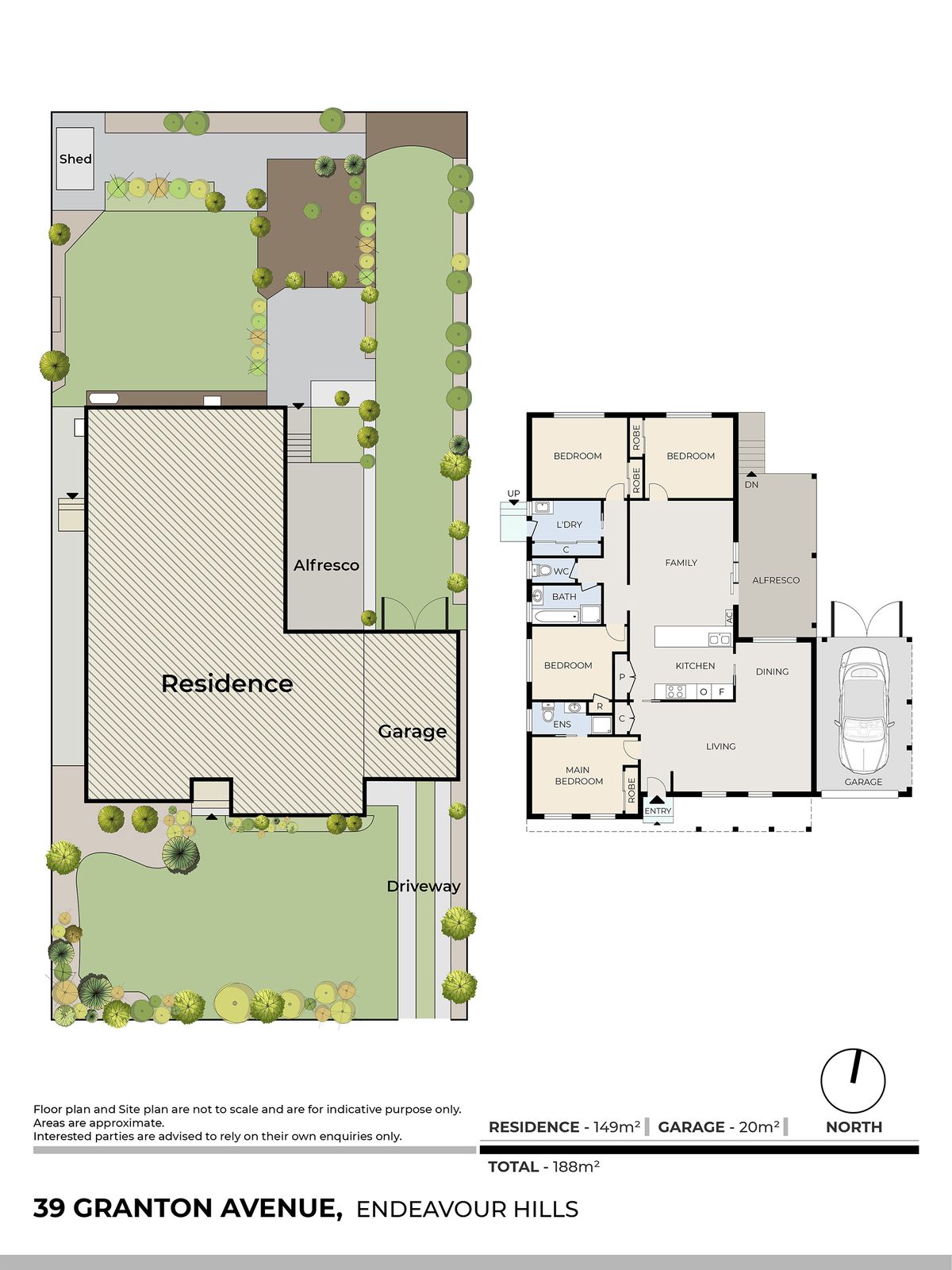 4-bedroom house at 39 GRANTON AVENUE, Endeavour Hills VIC 3802, Casey, Victoria