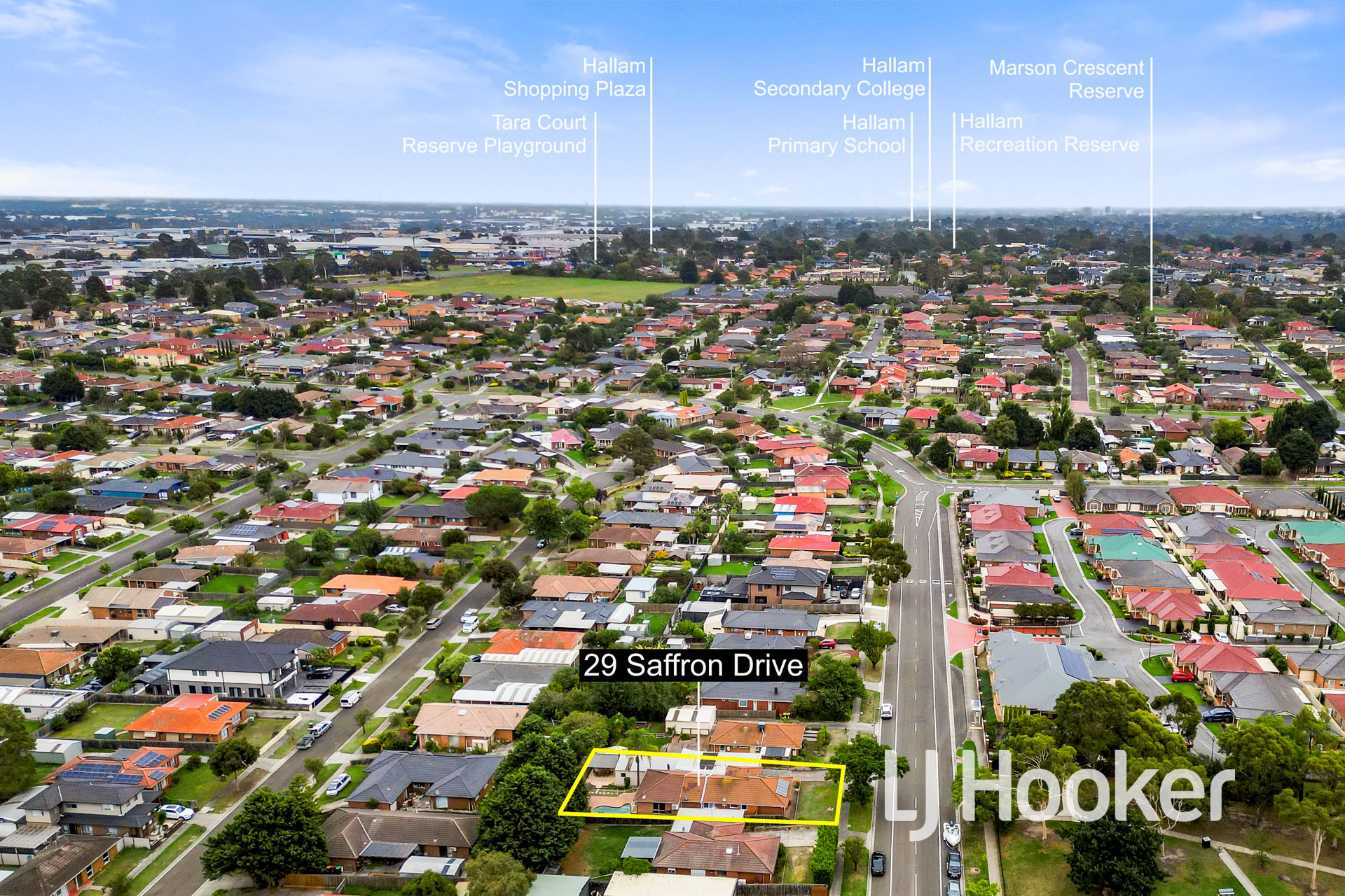 3-bedroom house at 29 SAFFRON DRIVE, Hallam VIC 3803, Casey, Victoria