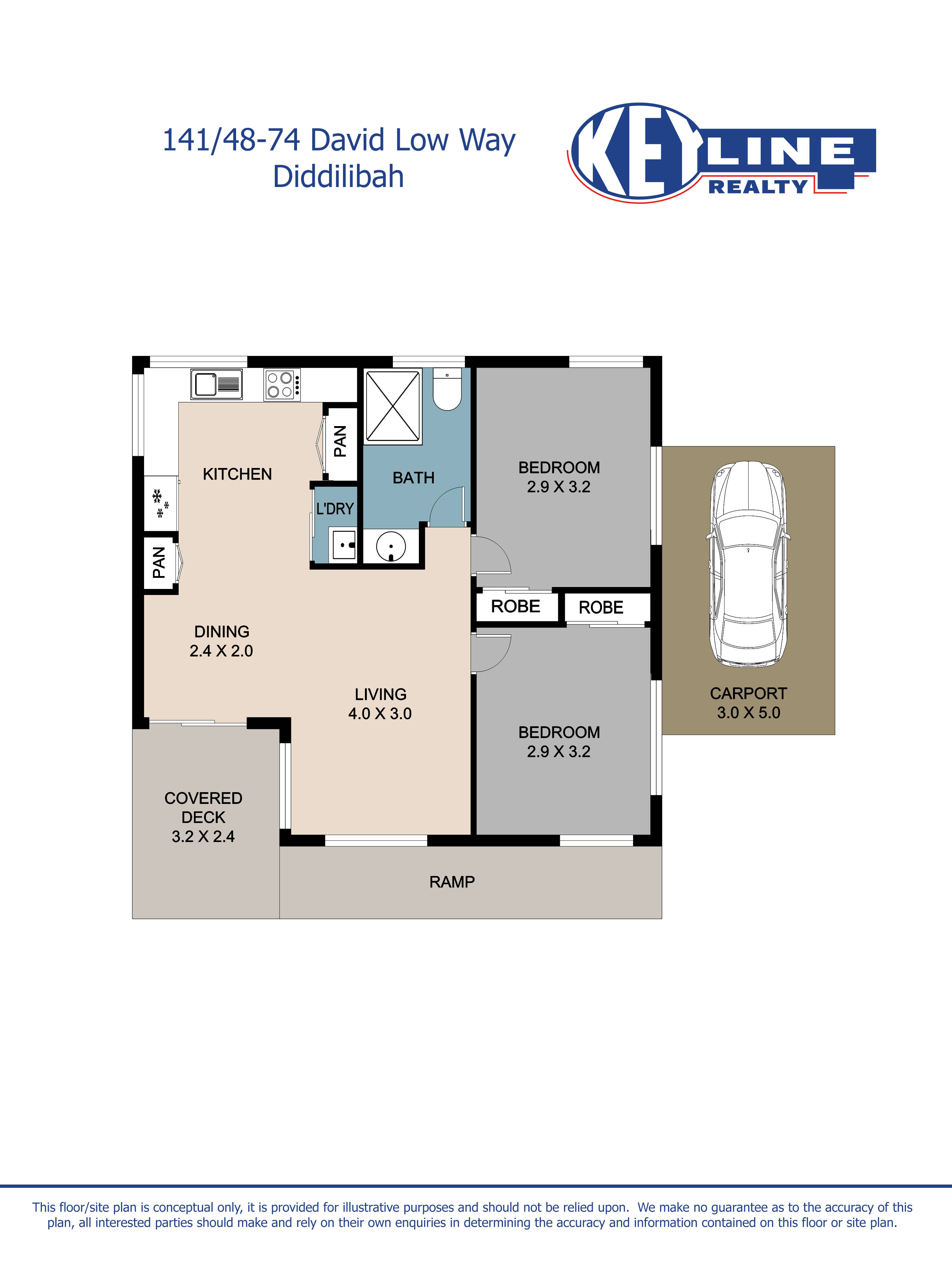 2-bedroom unit at 141/48-74 David Low Way, Diddillibah, QLD 4559, Sunshine Coast, Queensland
