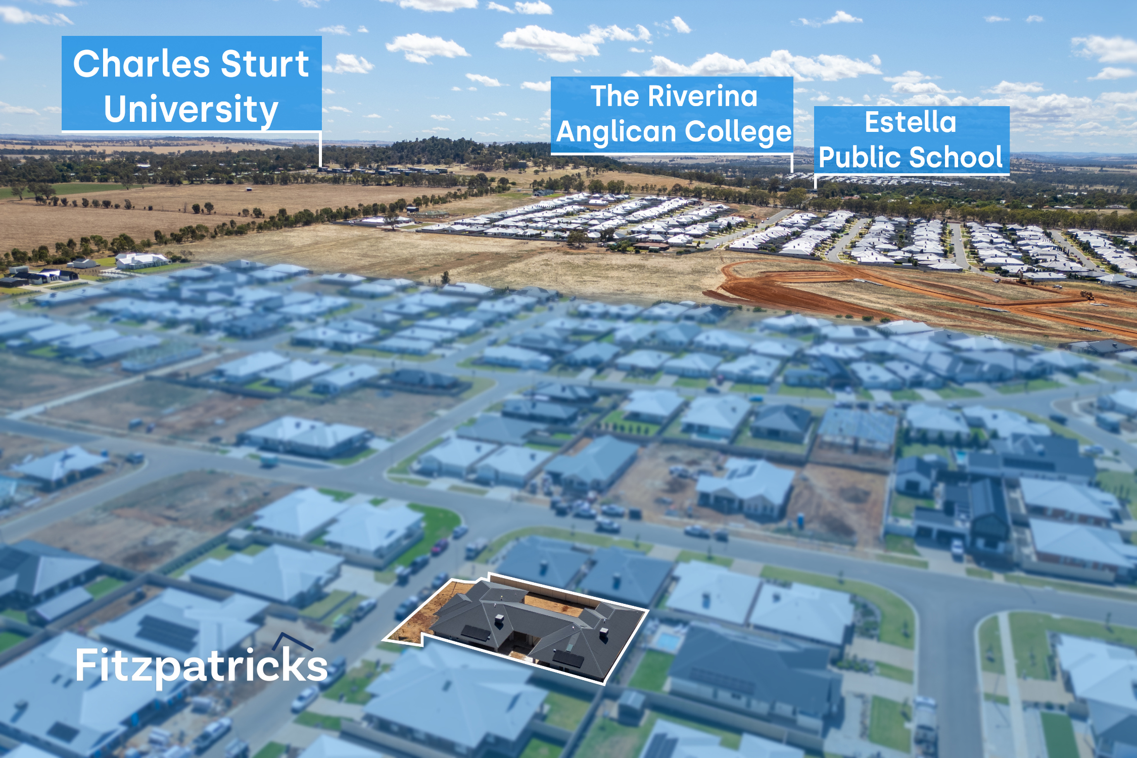 3-bedroom unit at 2/18 Tooleybuc Street, Gobbagombalin, NSW 2650, Wagga Wagga, New South Wales