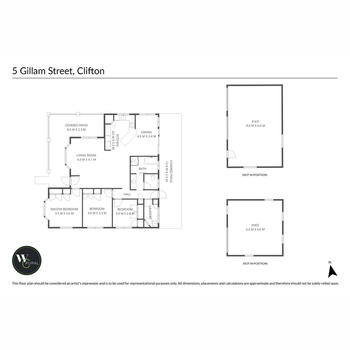 3-bedroom house at 5 Gillam Street, Clifton, QLD 4361, , Queensland