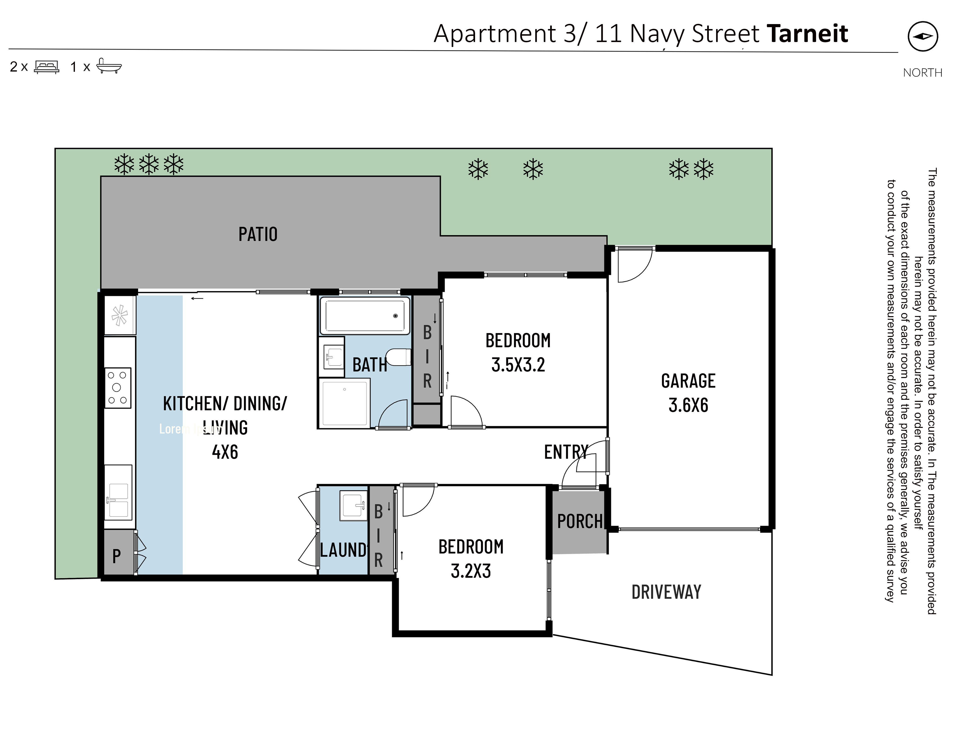 2-bedroom unit at 3/11 Navy Street, Tarneit, VIC 3029, Wyndham, Victoria