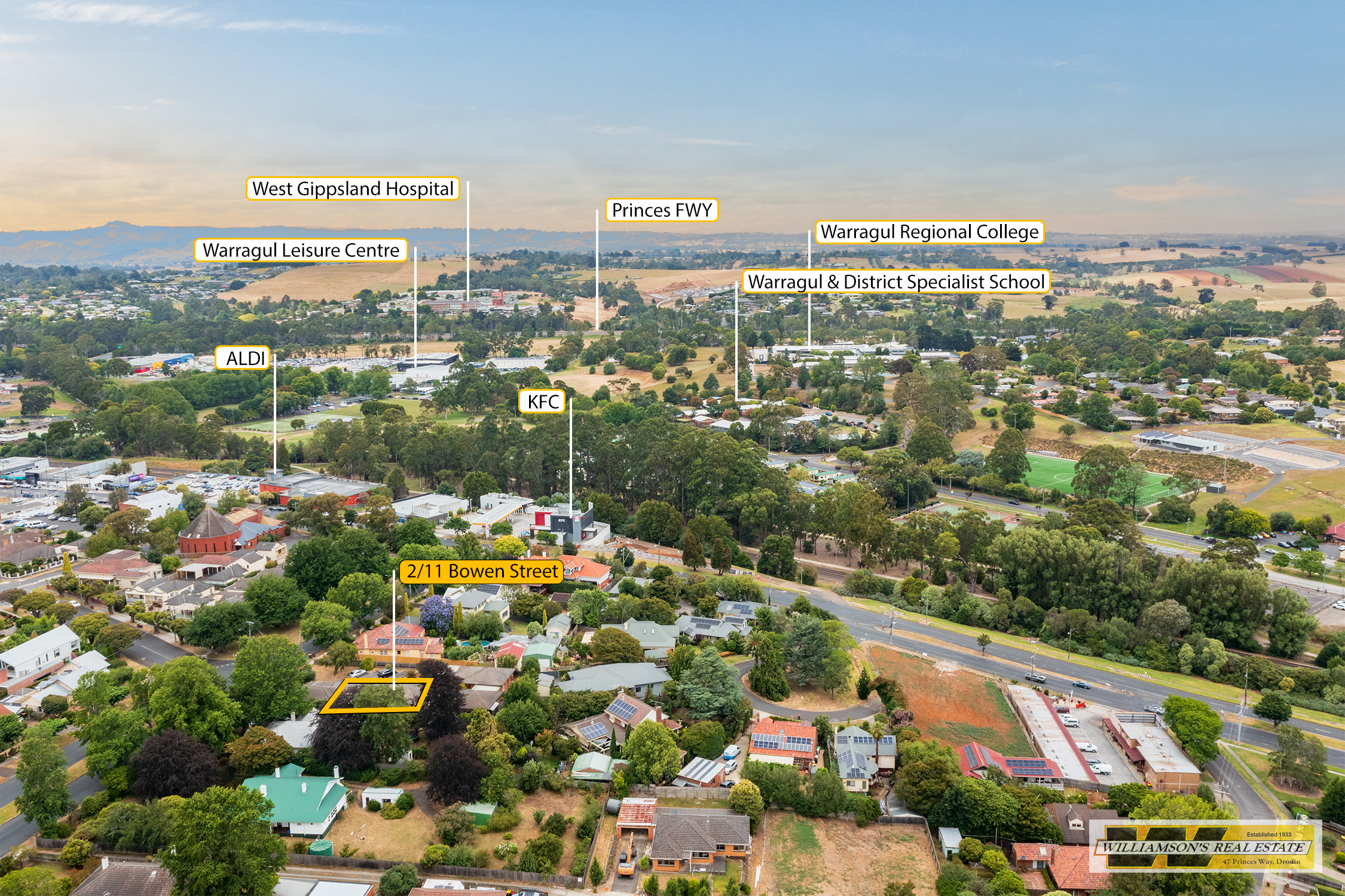 2-bedroom unit at 2/11 Bowen Street, Warragul, Vic, 3820, Baw Baw, Victoria