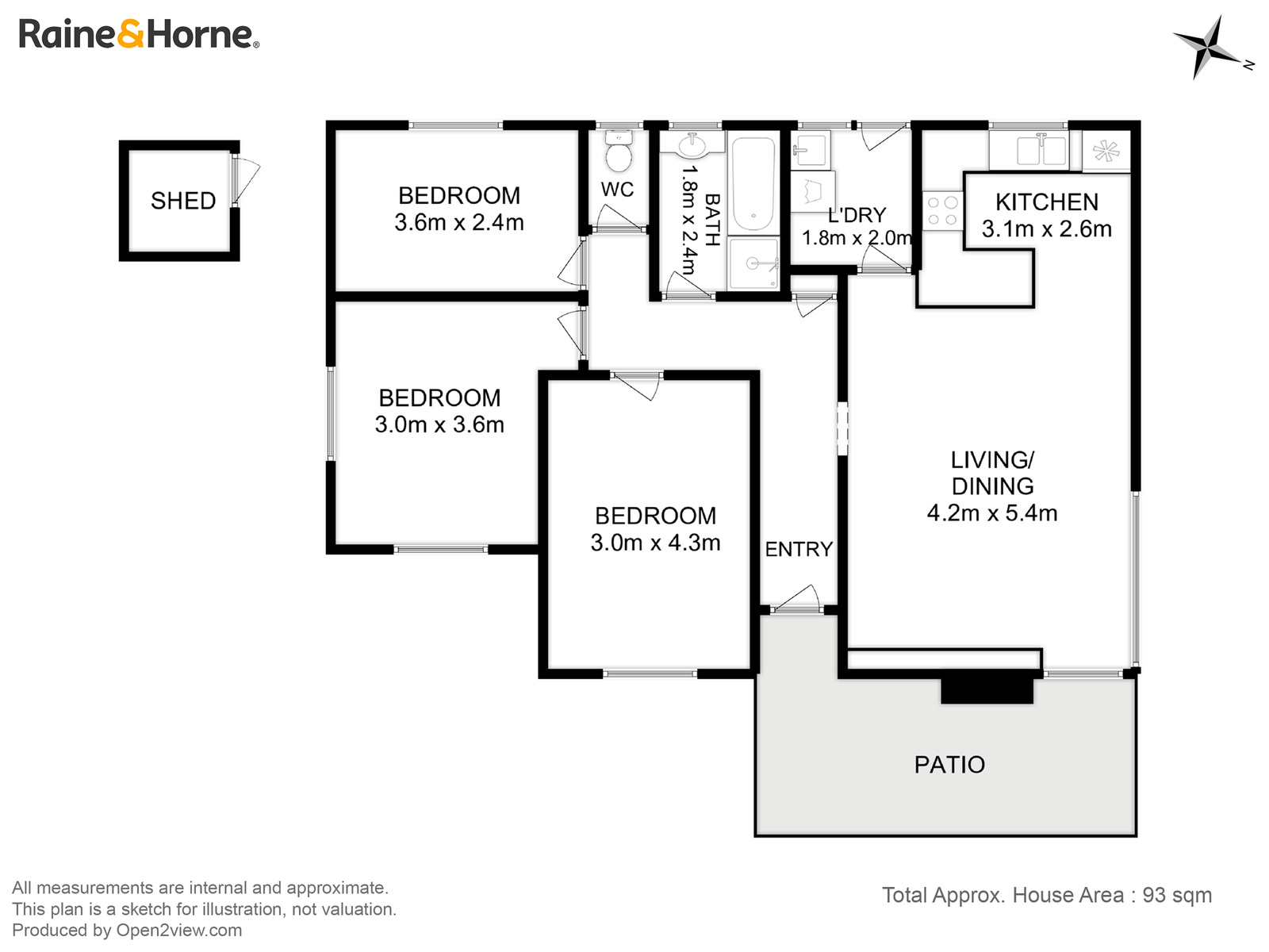 3-bedroom unit at 1/14 Erebus Street, Warrane, Tas, 7018, Clarence, Tasmania
