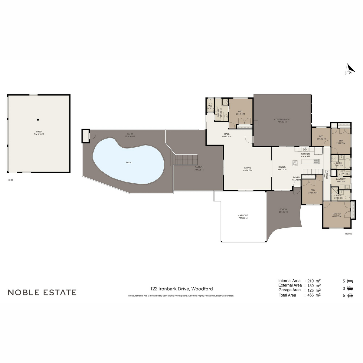 5-bedroom house at 122-124 IRONBARK DRIVE, Woodford QLD 4514, , Queensland