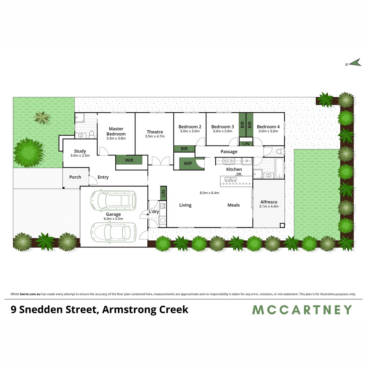 4-bedroom house at 9 Snedden Street, Armstrong Creek, VIC 3217, Greater Geelong, Victoria