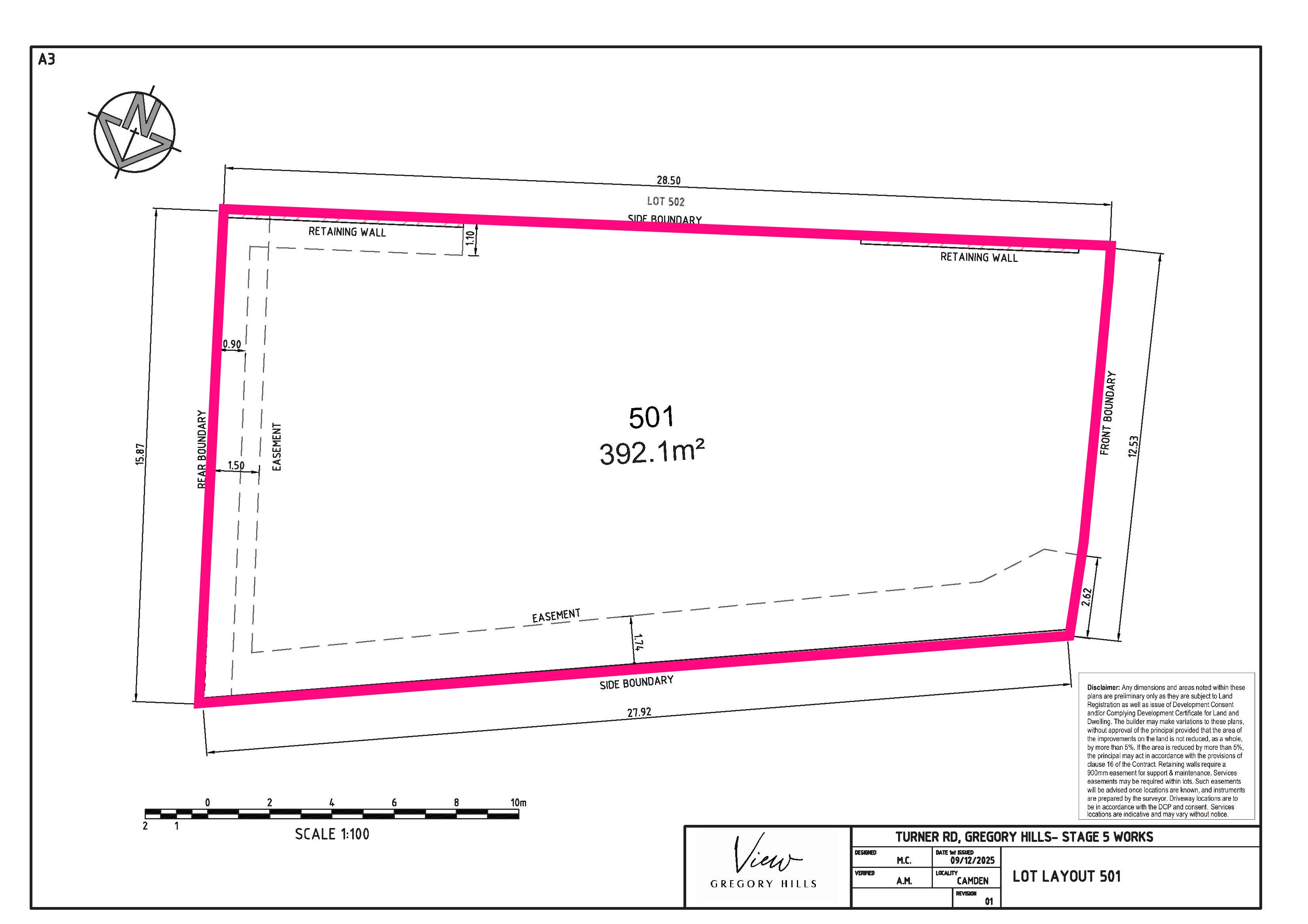 Lot 501 View, Gregory Hills, Nsw, 2557 - Image 2