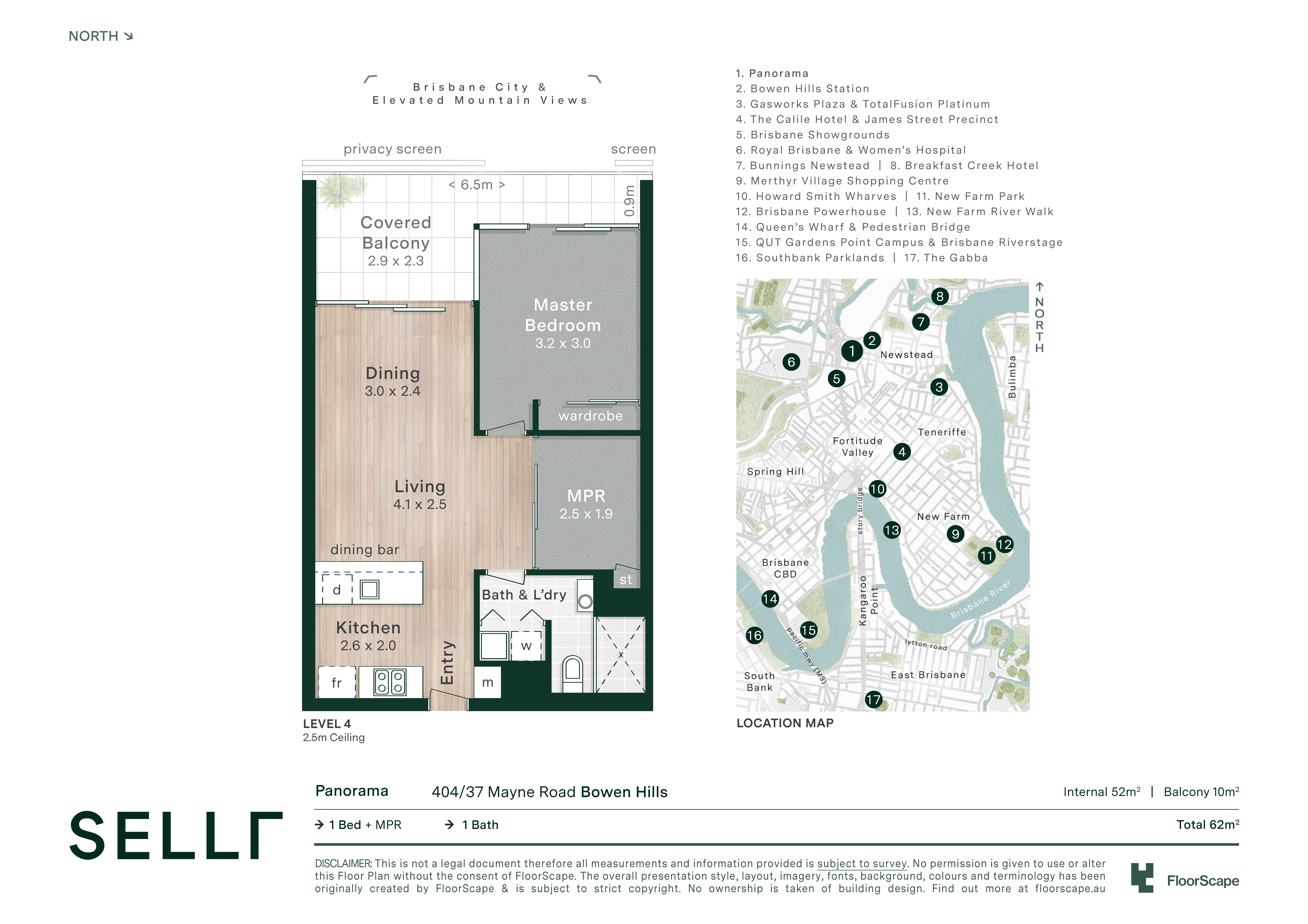 1-bedroom unit at 804/37 Mayne Road, Bowen Hills, QLD 4006, Brisbane, Queensland