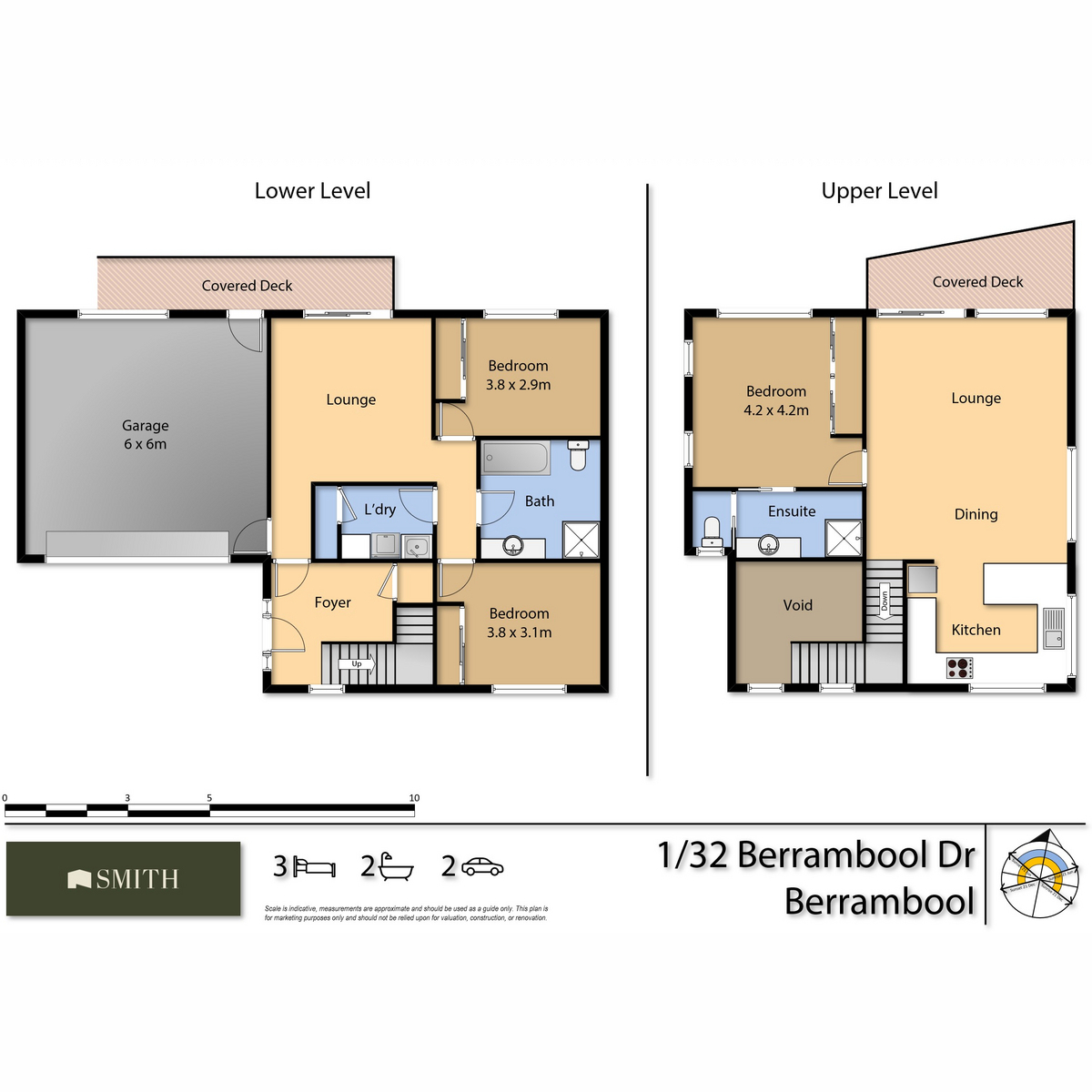 3-bedroom unit at 1 32 BERRAMBOOL DRIVE, BERRAMBOOL NSW 2548, Bega Valley, New South Wales