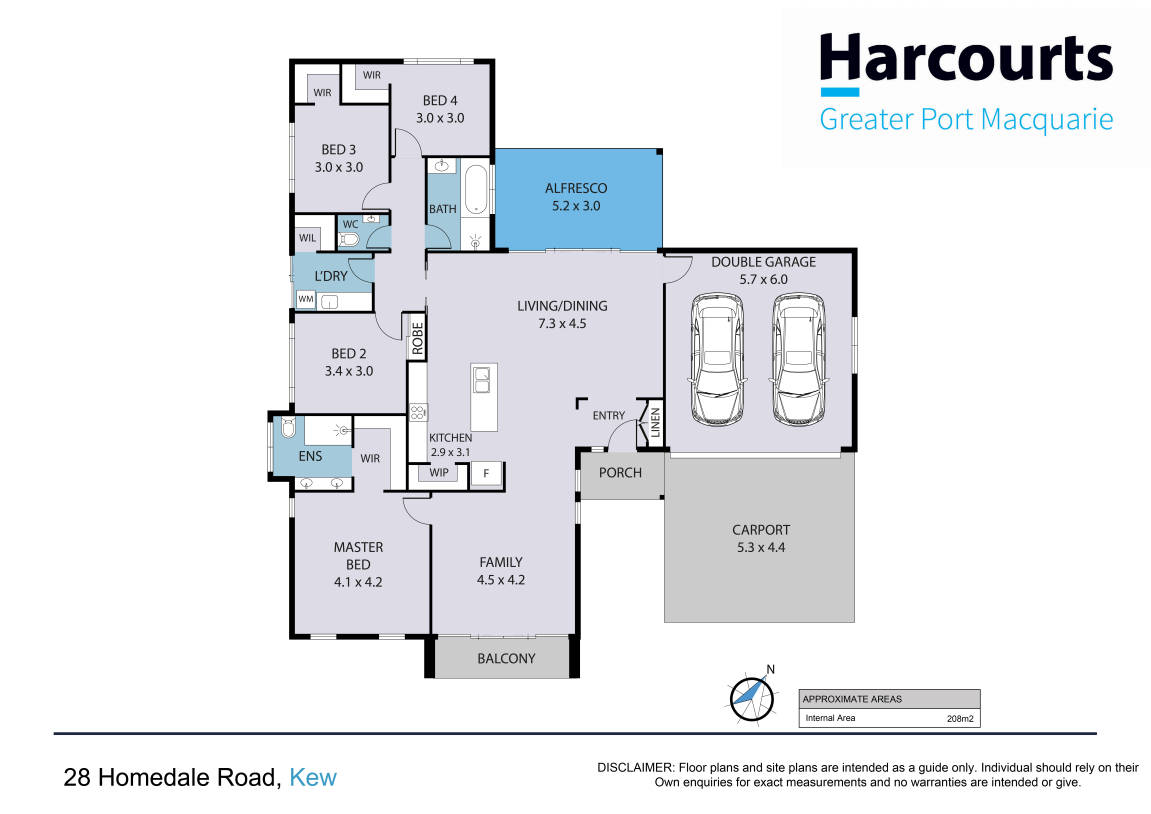 4-bedroom house at 28 HOMEDALE ROAD, Kew NSW 2439, Port Macquarie-Hastings, New South Wales