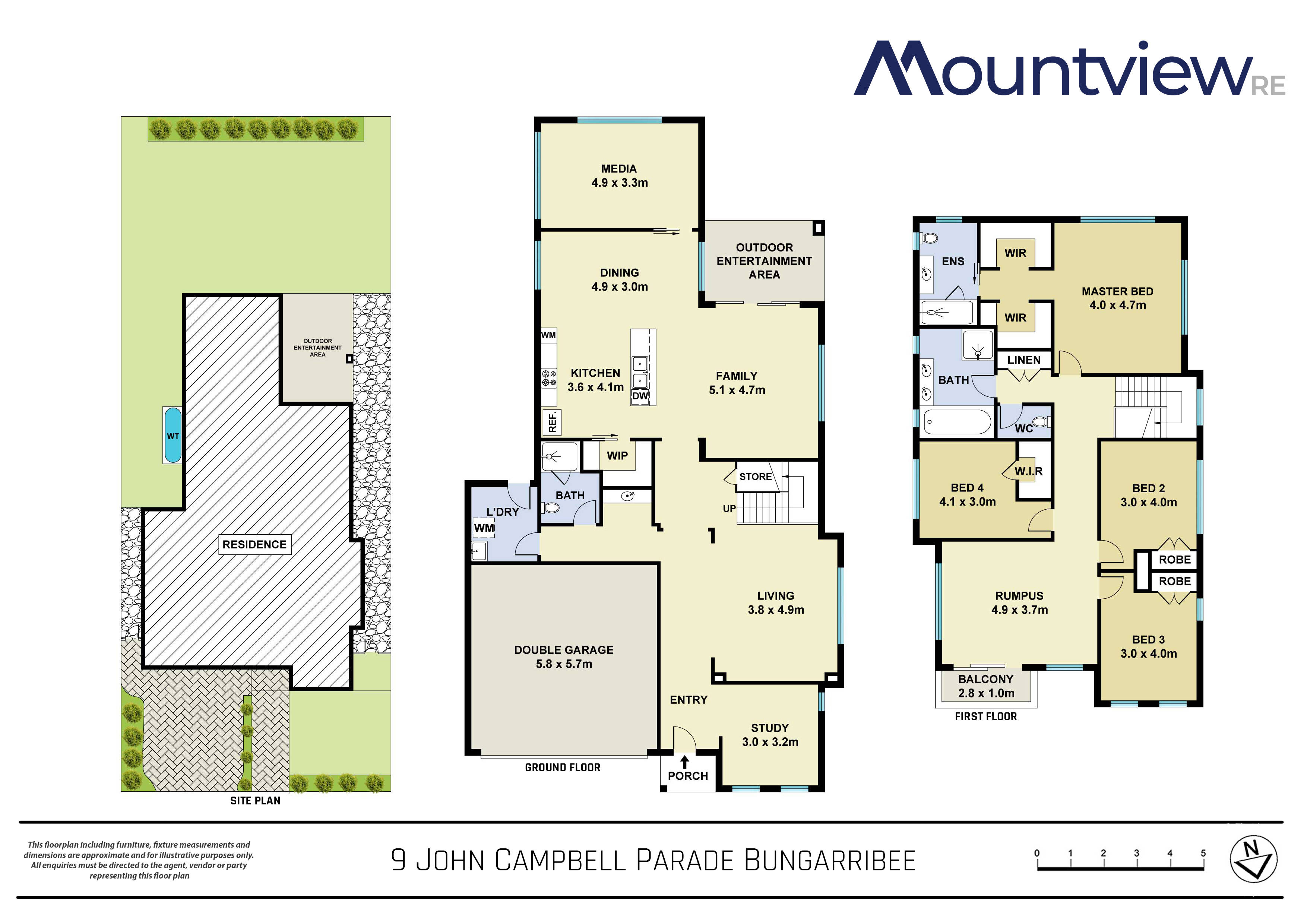 5-bedroom house at 9 John Campbell Parade, Bungarribee, NSW 2767, Blacktown, New South Wales