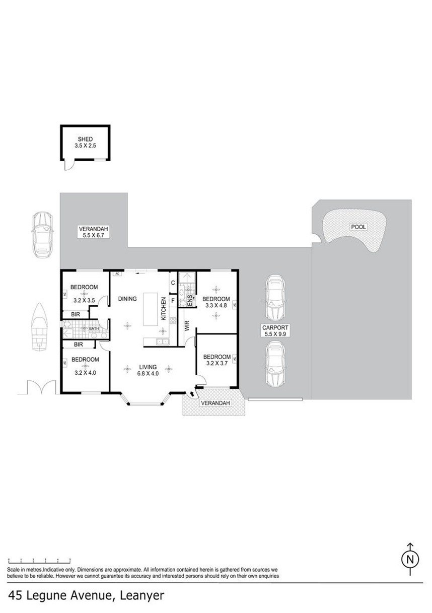 4-bedroom house at 45 LEGUNE AVENUE, Leanyer NT 0812, Darwin, Northern Territory