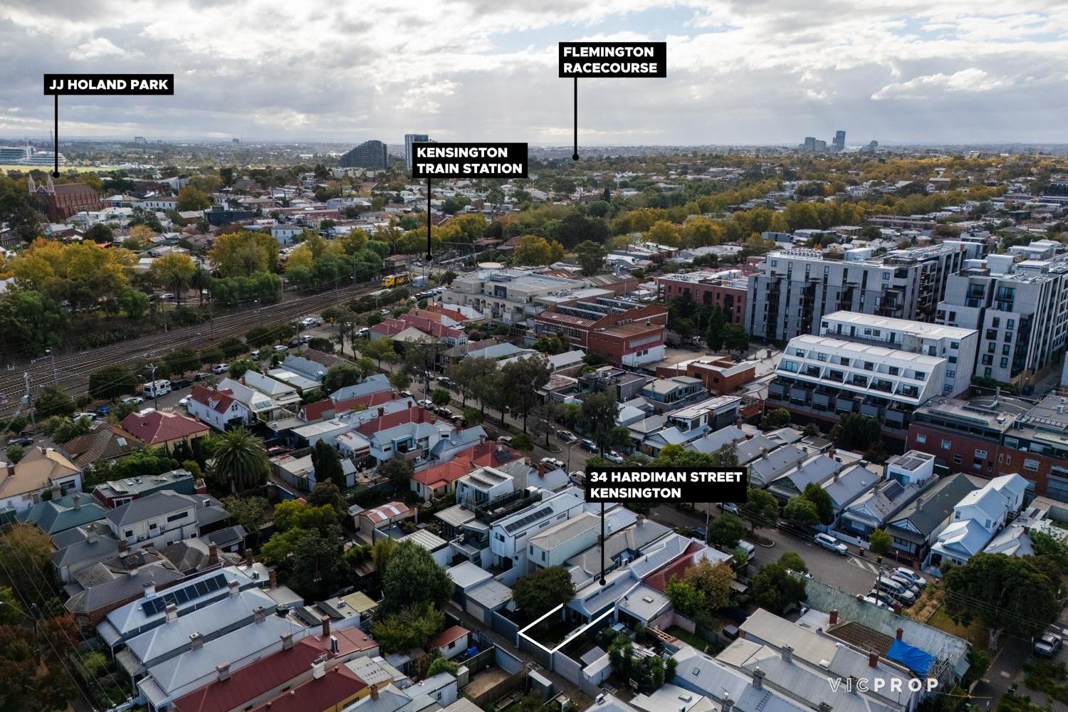 3-bedroom house at 34 HARDIMAN STREET, Kensington VIC 3031, Melbourne, Victoria