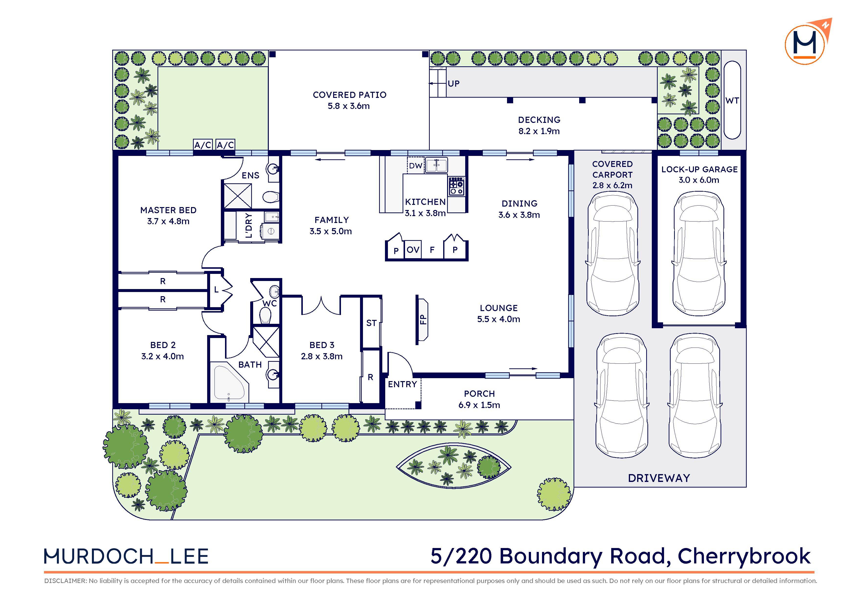 3-bedroom unit at THE HAMLET 5 220 BOUNDARY ROAD, CHERRYBROOK NSW 2126, Hornsby, New South Wales