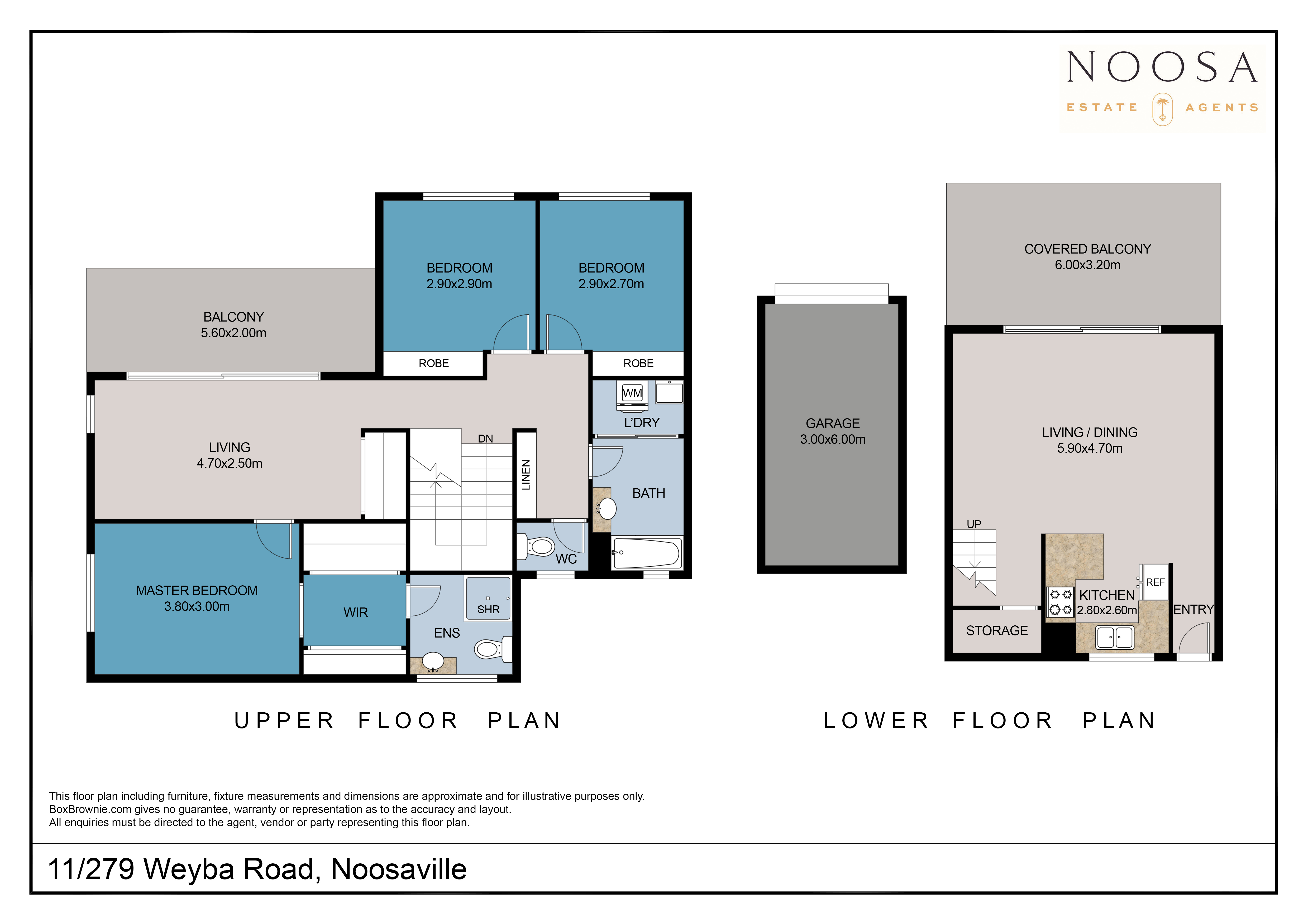 3-bedroom unit at 11/279-281 Weyba Road, Noosaville, QLD 4566, Noosa, Queensland