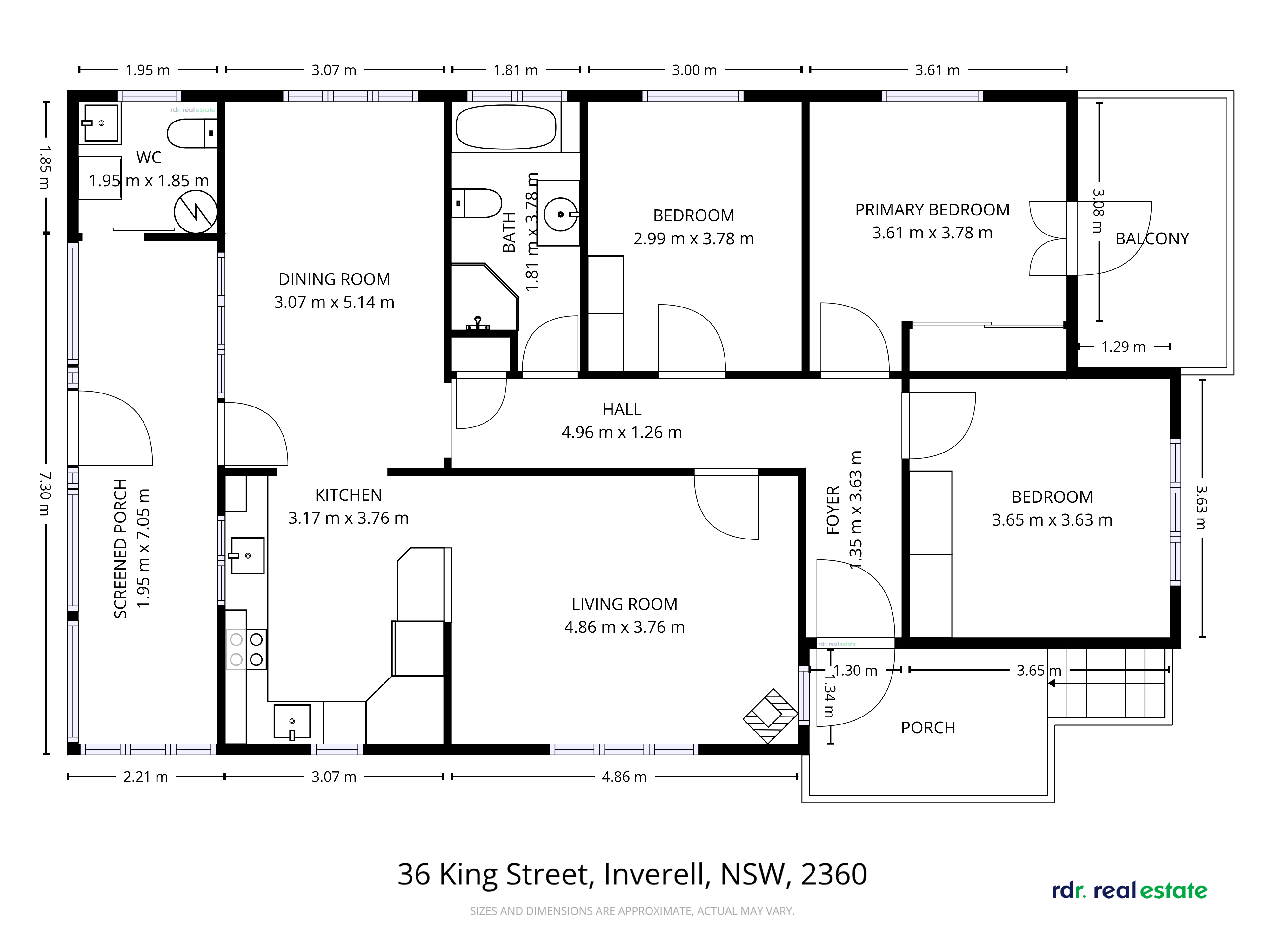 3-bedroom house at 36 KING STREET, Inverell NSW 2360, Inverell, New South Wales