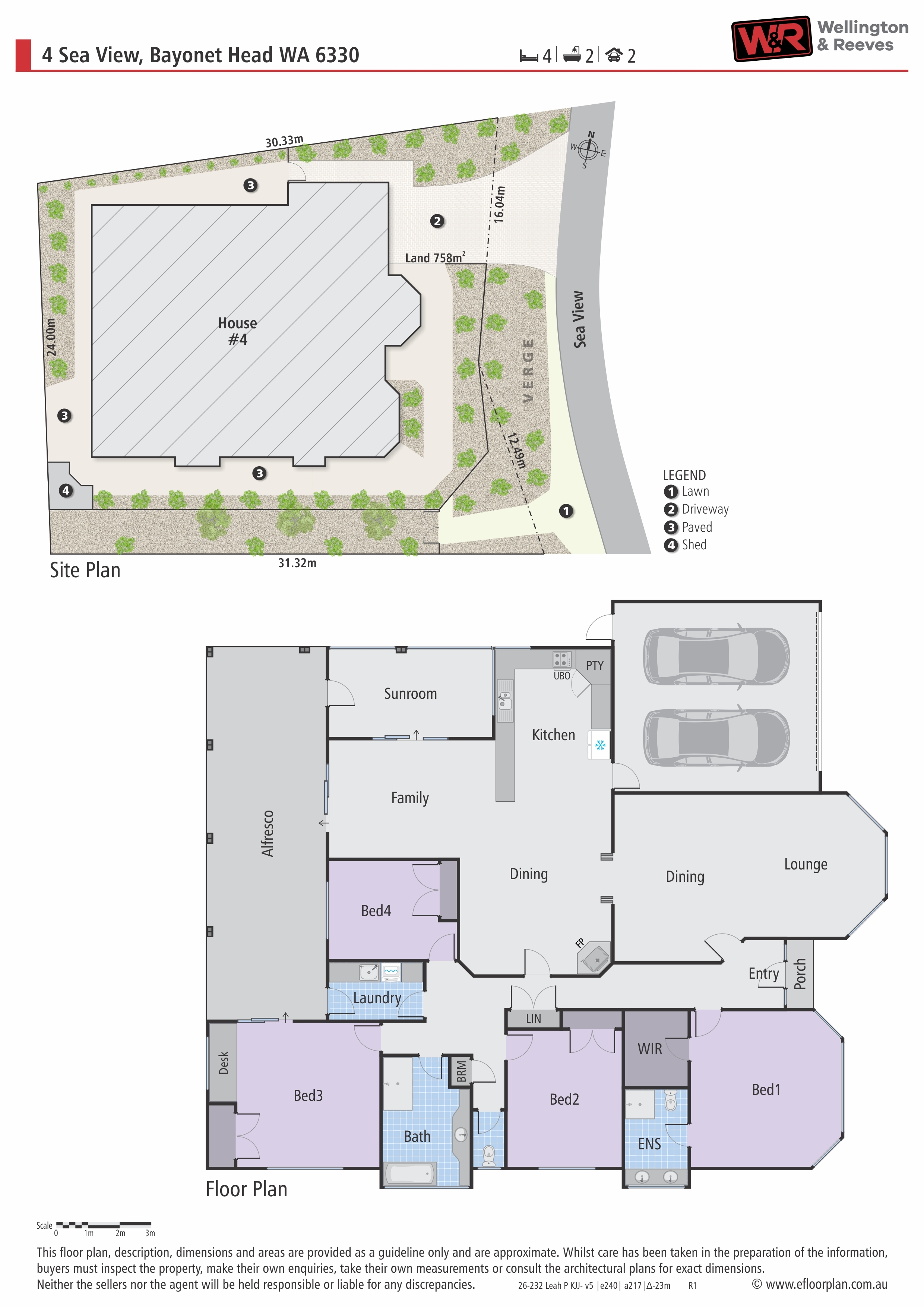 4-bedroom house at 4 SEA VIEW, Bayonet Head WA 6330, Albany, Western Australia