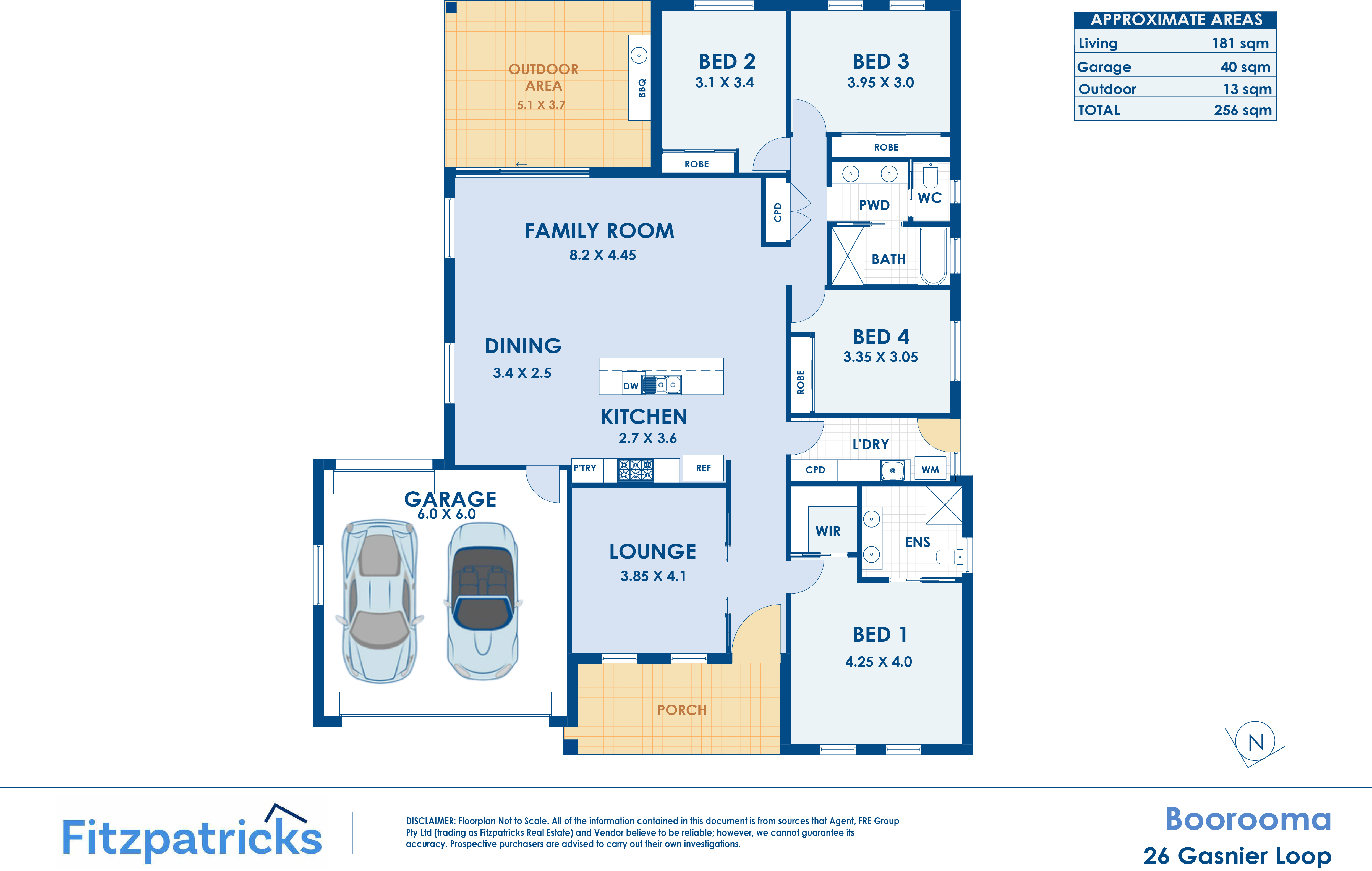 4-bedroom house at 26 Gasnier Loop, Boorooma, NSW 2650, Wagga Wagga, New South Wales