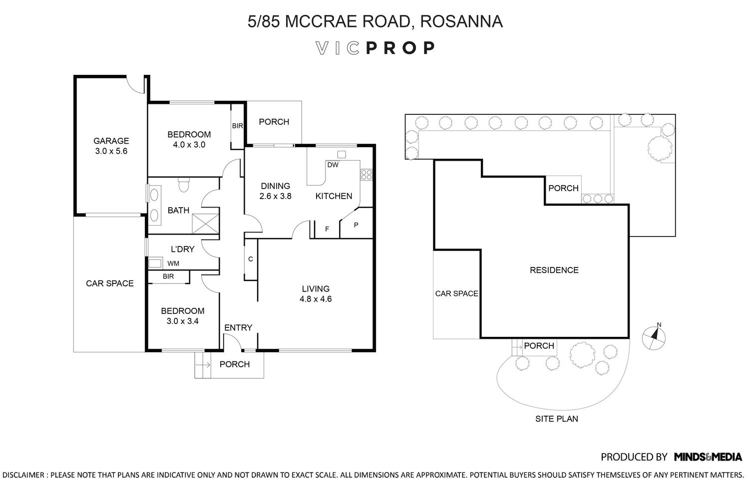 2-bedroom unit at 5 85 MCCRAE ROAD, ROSANNA VIC 3084, Banyule, Victoria