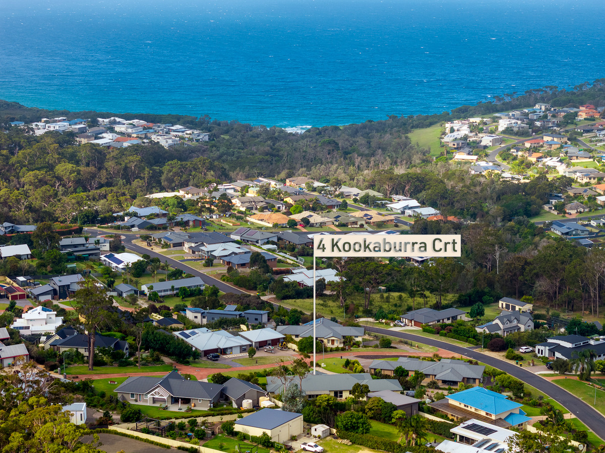 4-bedroom house at 4 KOOKABURRA COURT, Tura Beach NSW 2548, Bega Valley, New South Wales