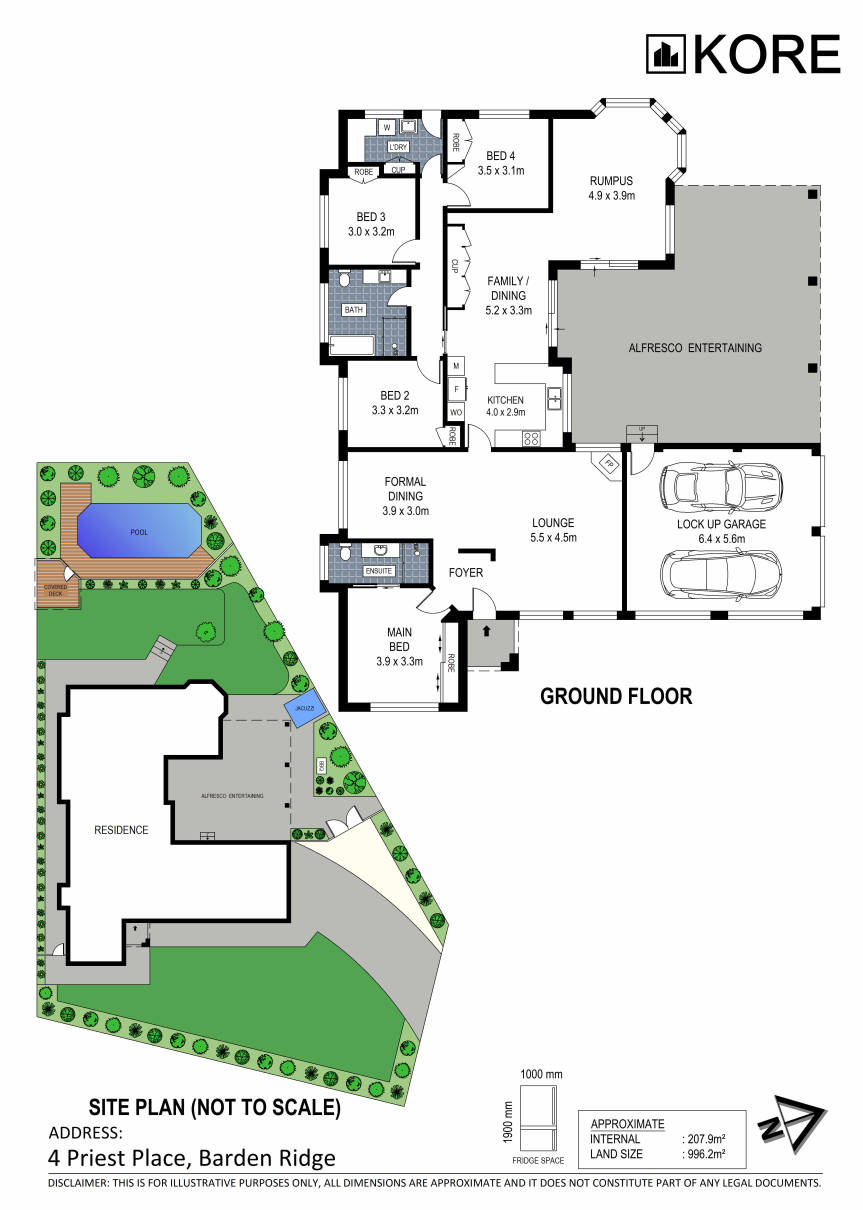4-bedroom house at 4 Priest Place, Barden Ridge, NSW 2234, Sutherland, New South Wales