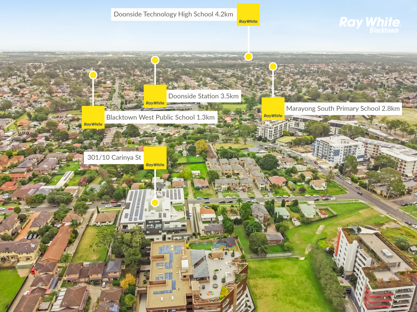2-bedroom unit at 301/10 Carinya Street, Blacktown, NSW 2148, Blacktown, New South Wales