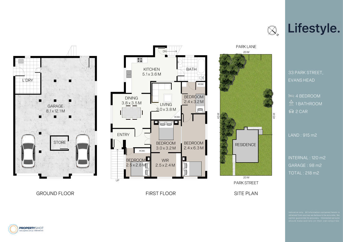 4-bedroom house at 33 Park Street, Evans Head, Nsw, 2473, Richmond Valley, New South Wales