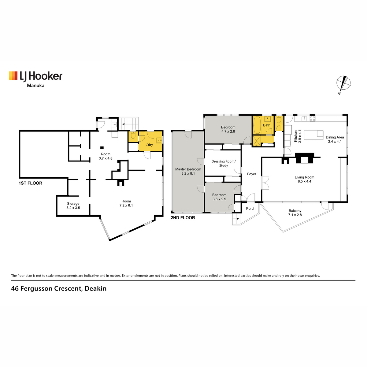 3-bedroom house at 46 Fergusson Crescent, Deakin, ACT 2600, Unincorporated Act, Australian Capital Territory