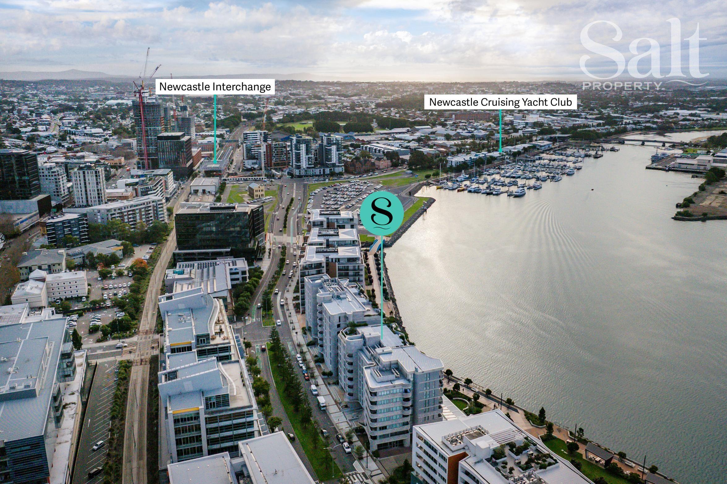 1-bedroom unit at 408/31 Honeysuckle Drive, Newcastle, NSW 2300, Newcastle, New South Wales