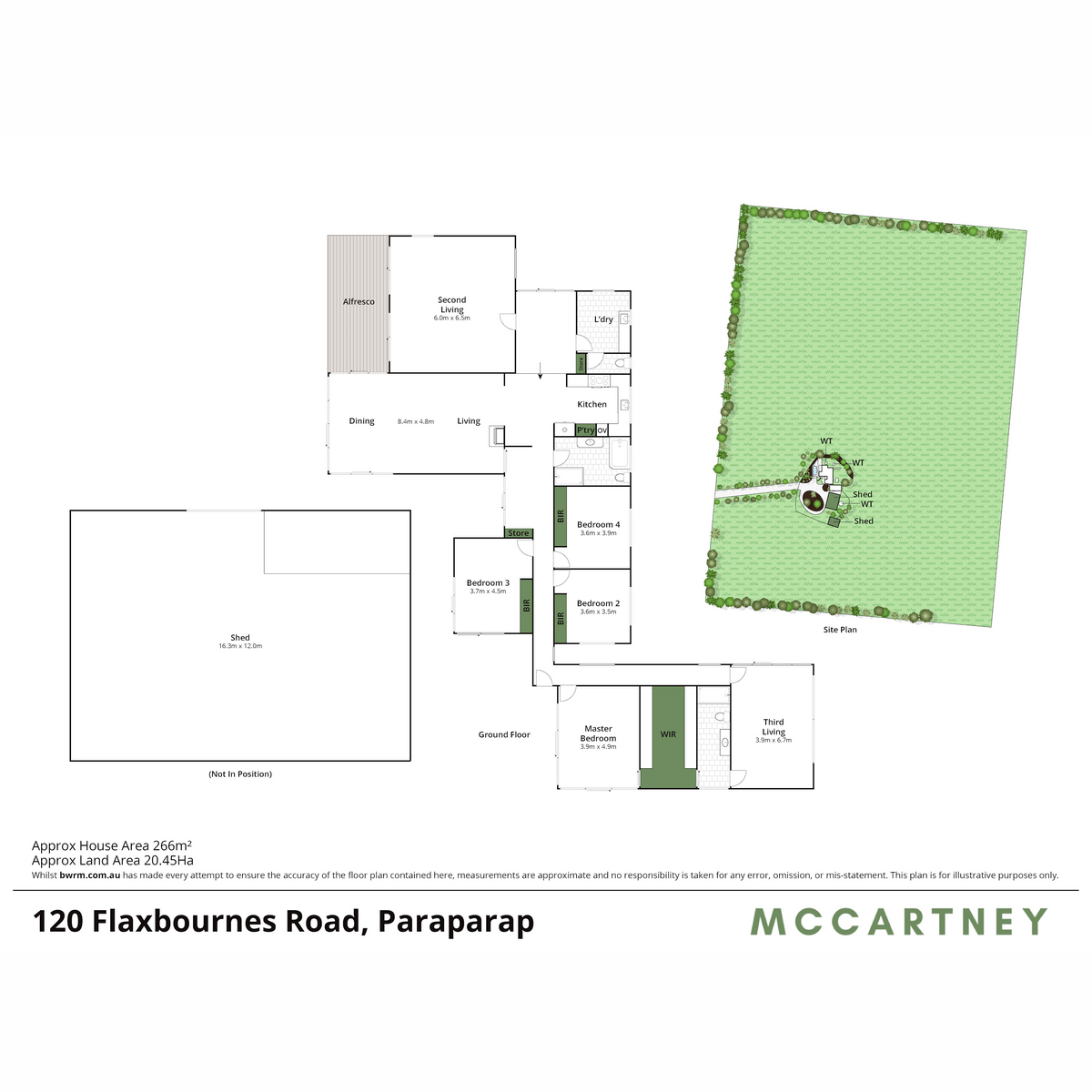 4-bedroom house at 120 Flaxbournes Road, Paraparap, VIC 3240, Surf Coast, Victoria
