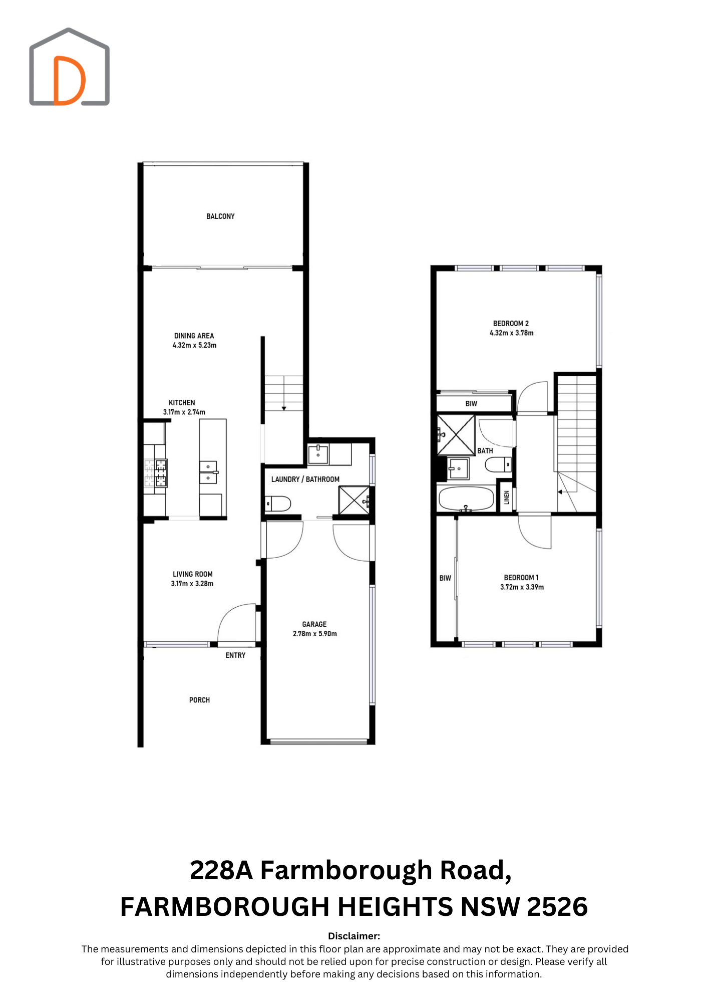 2-bedroom unit at 228A FARMBOROUGH ROAD, Farmborough Heights NSW 2526, Wollongong, New South Wales