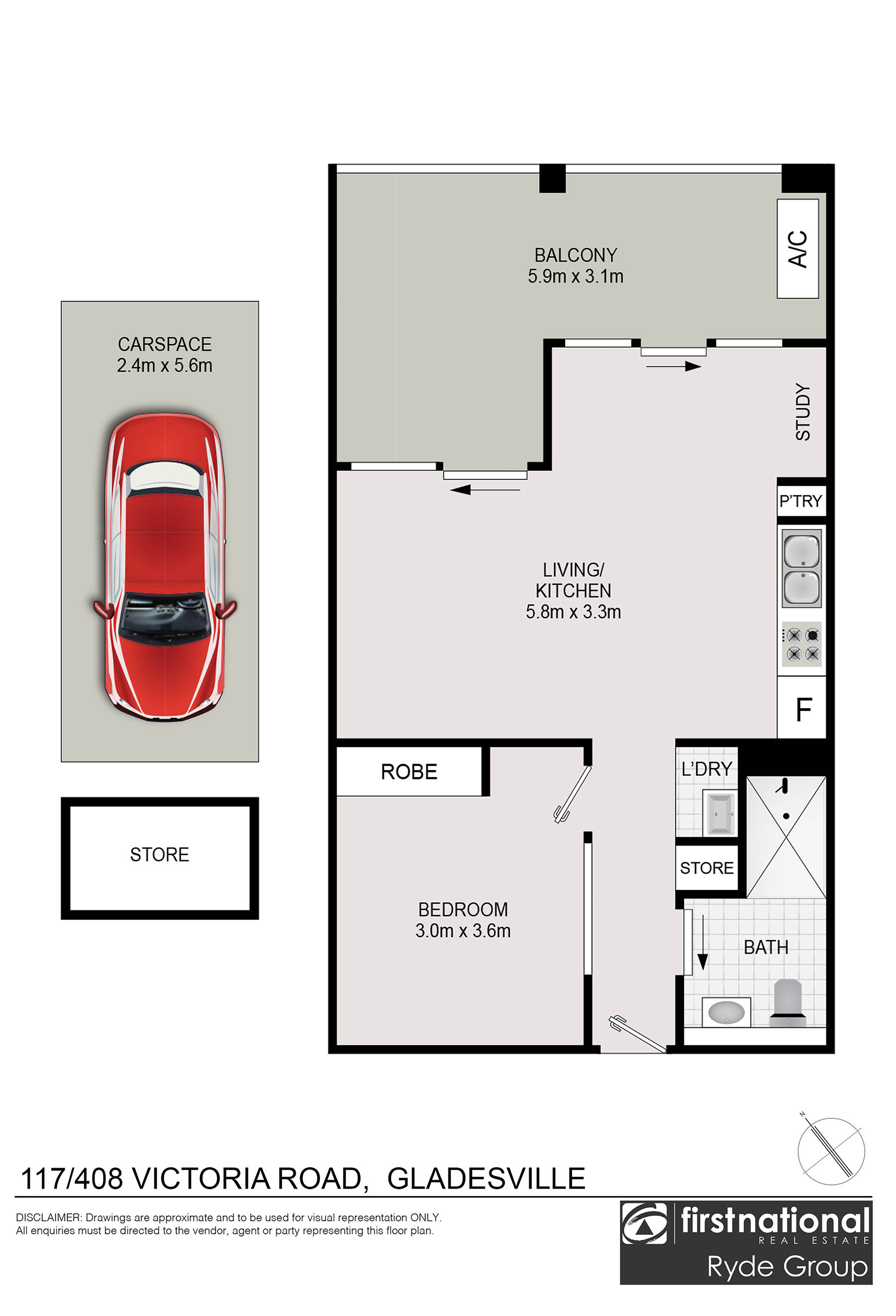 117/408 Victoria Road, Gladesville, NSW 2111 - Image 9