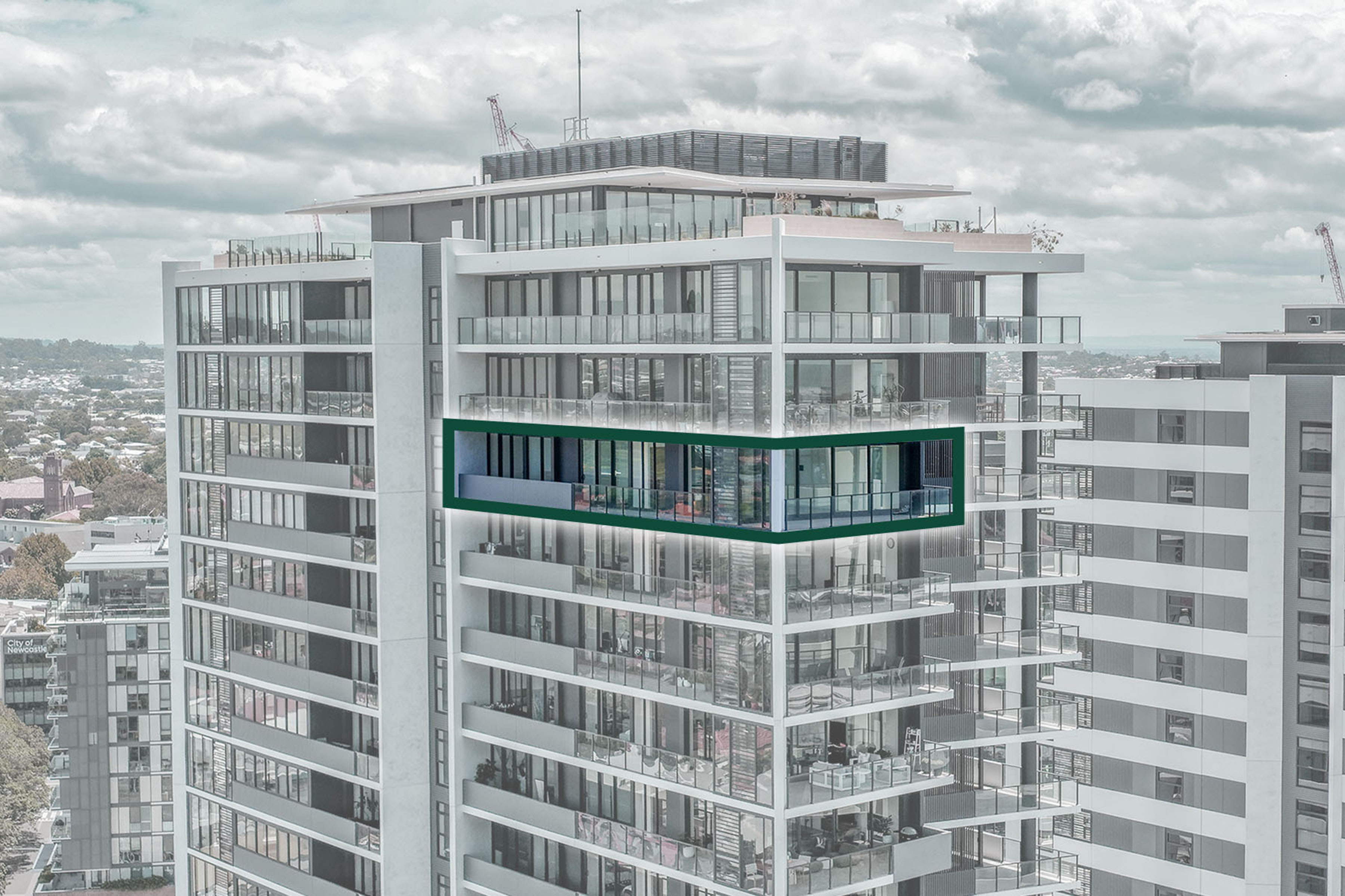 3-bedroom unit at 1906/15 National Park Street, Newcastle West, NSW 2302, Newcastle, New South Wales