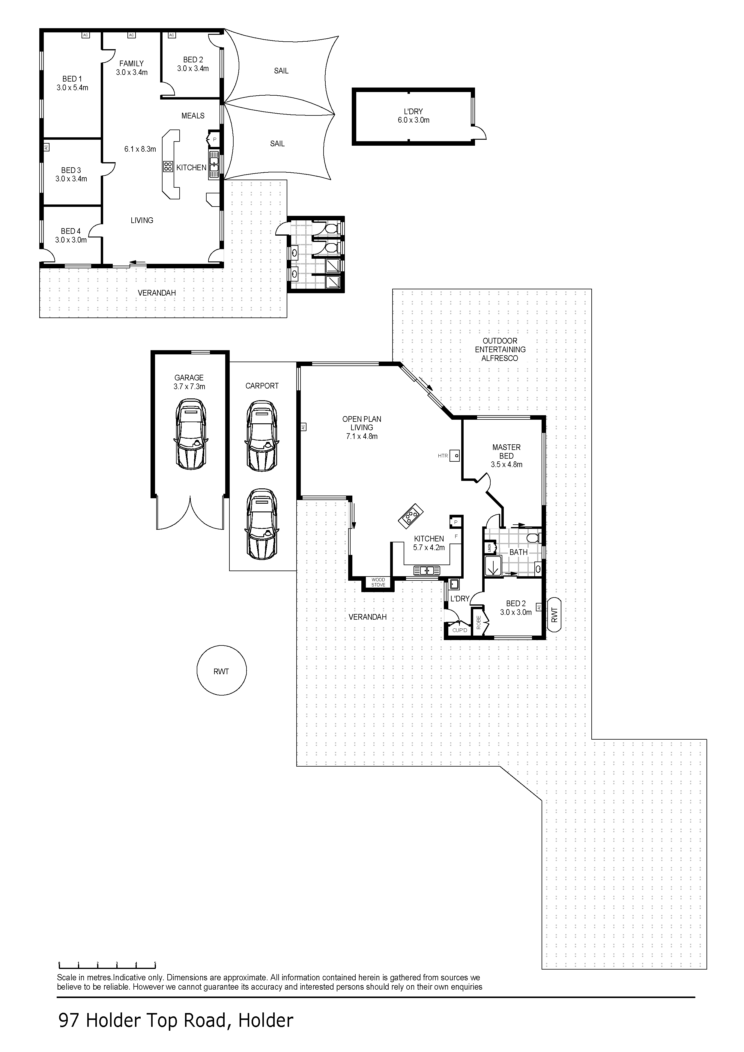 6-bedroom house at 97 HOLDER TOP ROAD, Holder SA 5330, Loxton Waikerie, South Australia