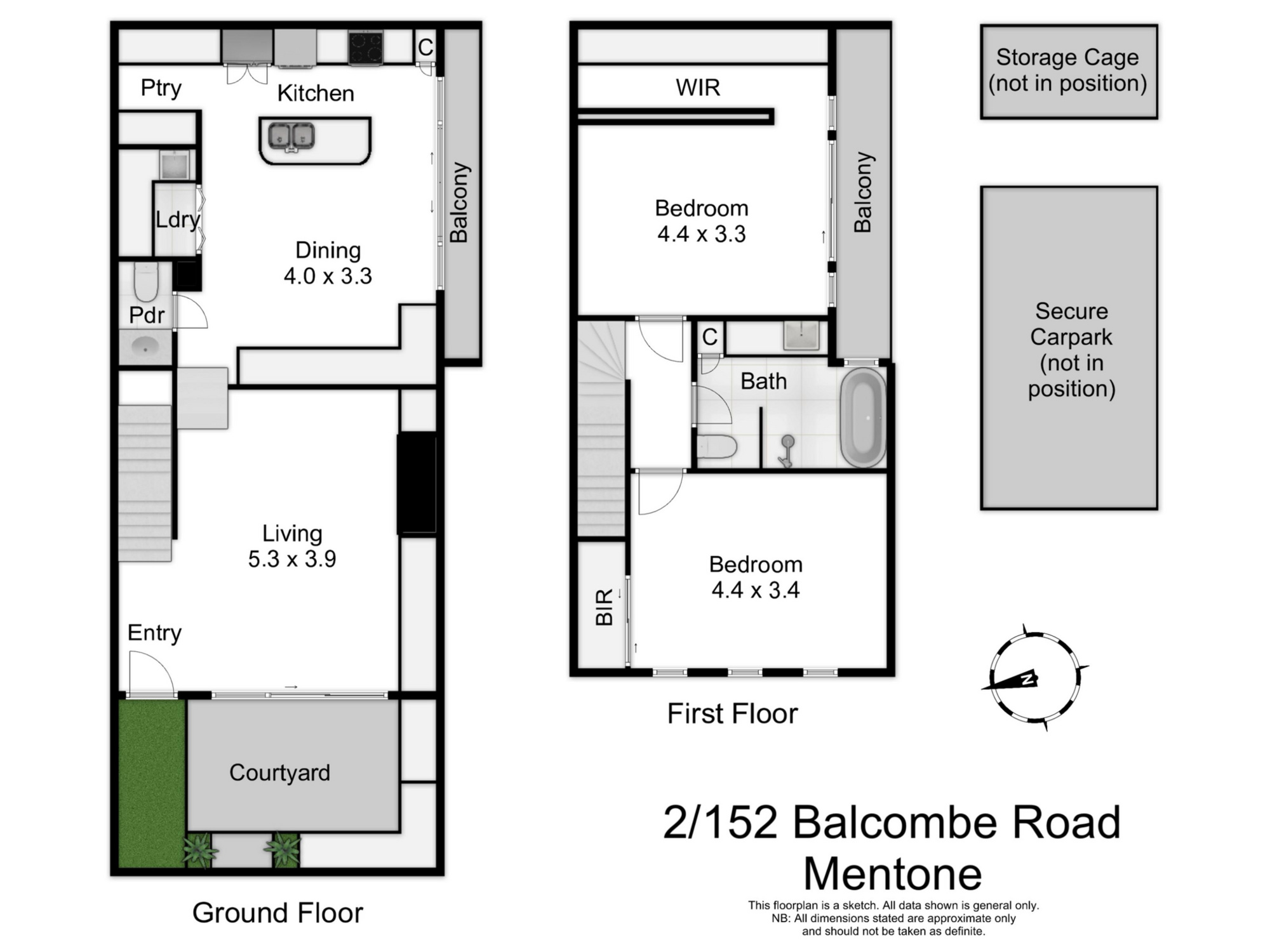 2-bedroom unit at 2/152 Balcombe Road, Mentone, VIC 3194, , Victoria