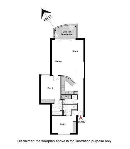 2-bedroom unit at 24/2 Eldridge Crescent, Garran, Act, 2605, Unincorporated Act, Australian Capital Territory