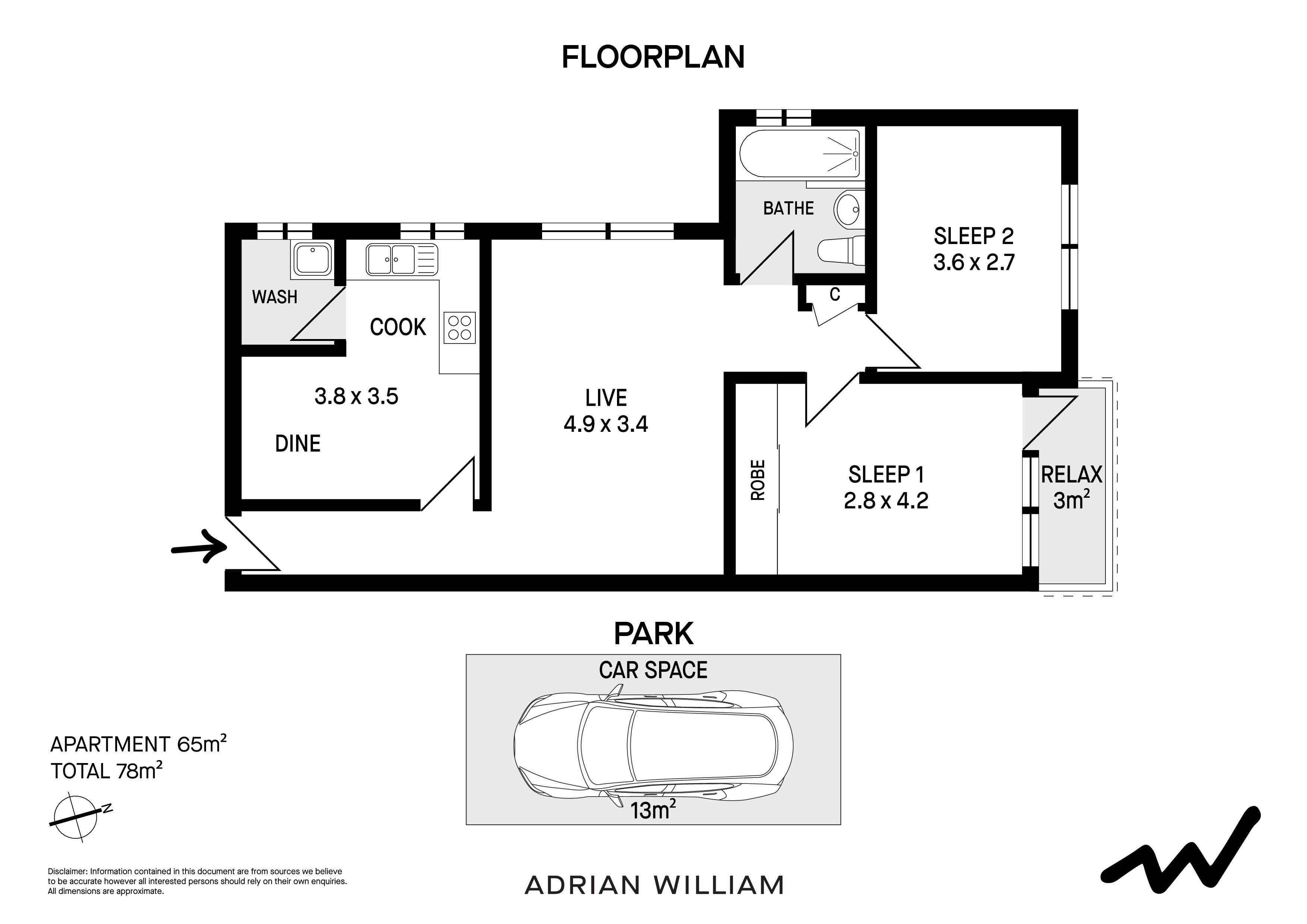 2-bedroom unit at 5 31 DULWICH STREET, DULWICH HILL NSW 2203, Inner West, New South Wales