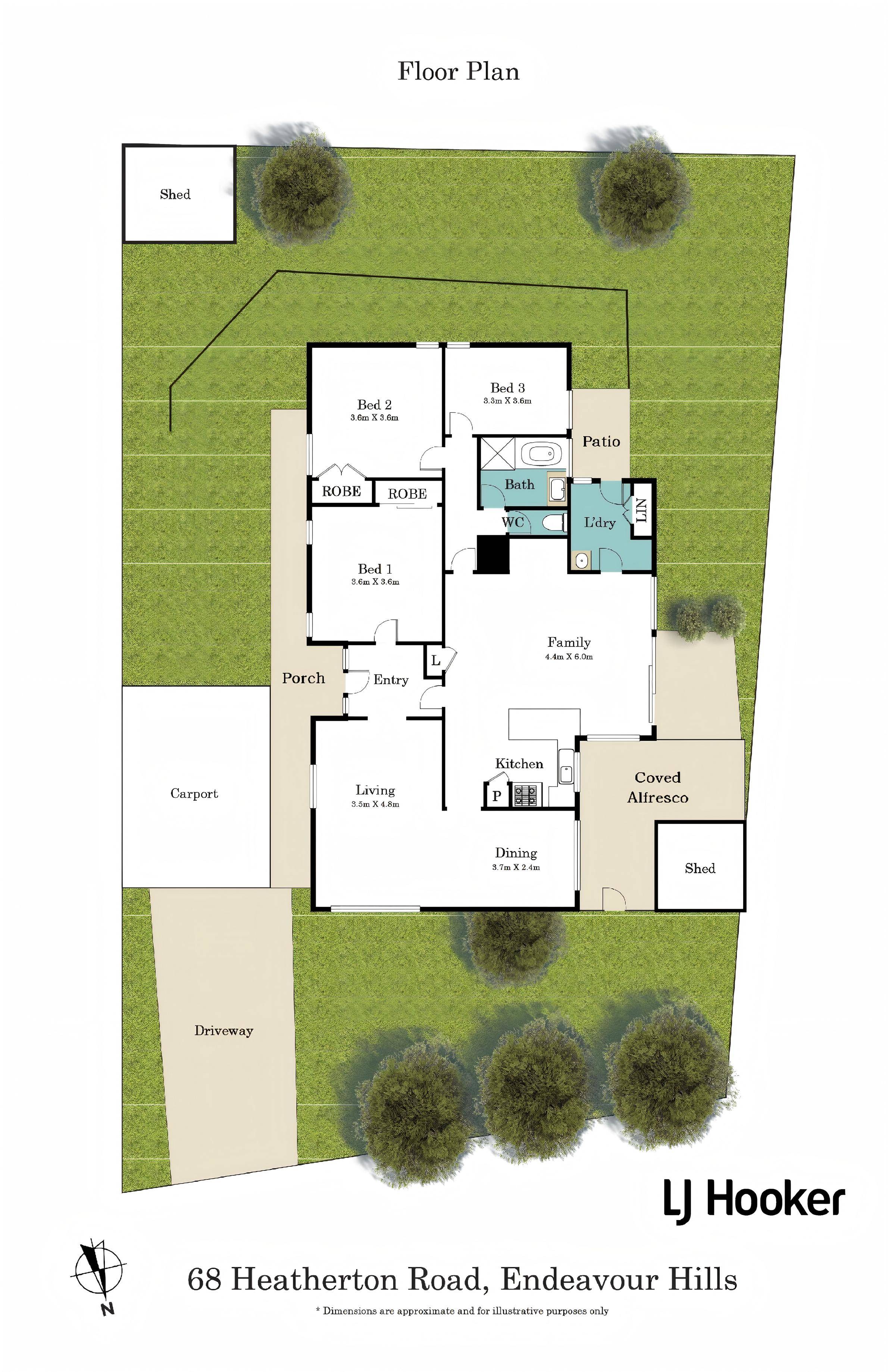 3-bedroom house at 68 Heatherton Road, Endeavour Hills, VIC 3802, Casey, Victoria