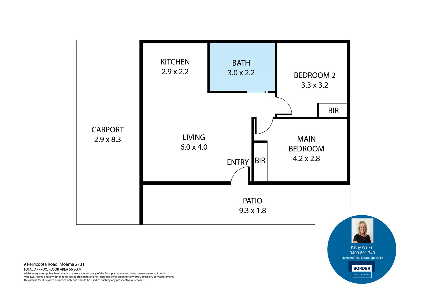 2-bedroom unit at Lot 64/162 Perricoota Road, Moama, NSW 2731, Murray River, New South Wales