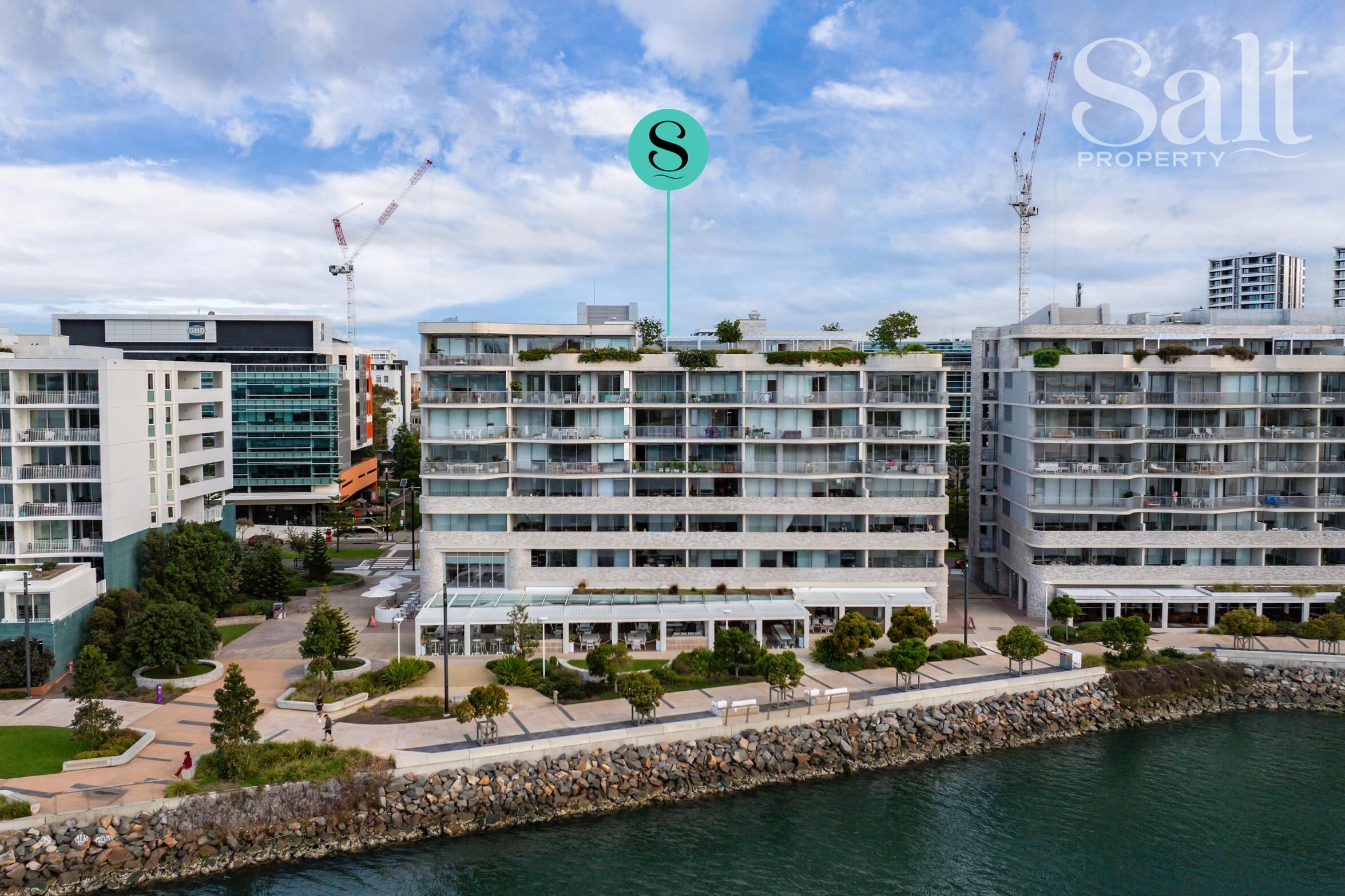 1-bedroom unit at 408/31 Honeysuckle Drive, Newcastle, NSW 2300, Newcastle, New South Wales