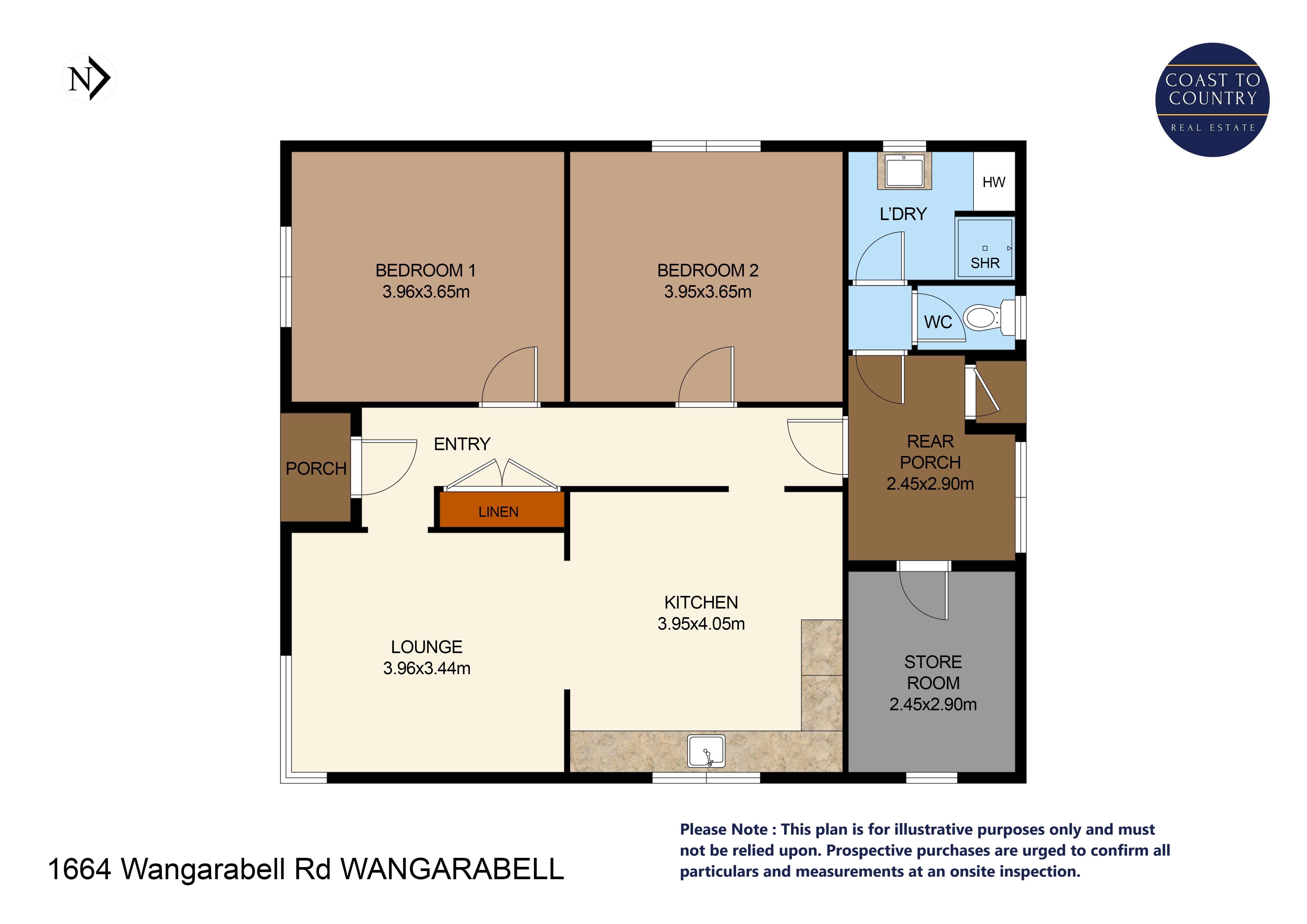 2-bedroom house at 1664 Wangarabell Road, Wangarabell, Vic, 3891, East Gippsland, Victoria