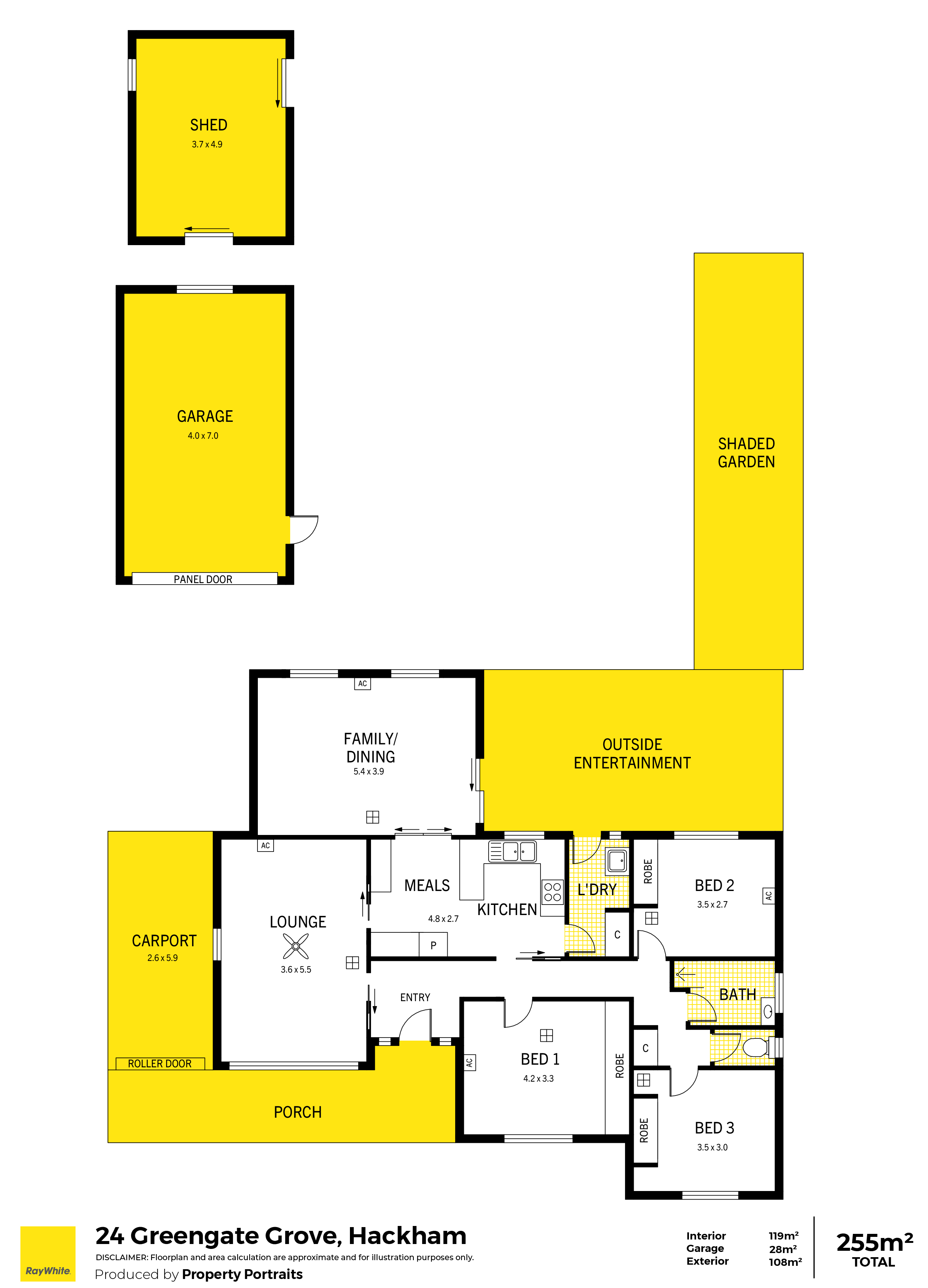 3-bedroom house at 24 Greengate Grove, Hackham, SA 5163, Onkaparinga, South Australia